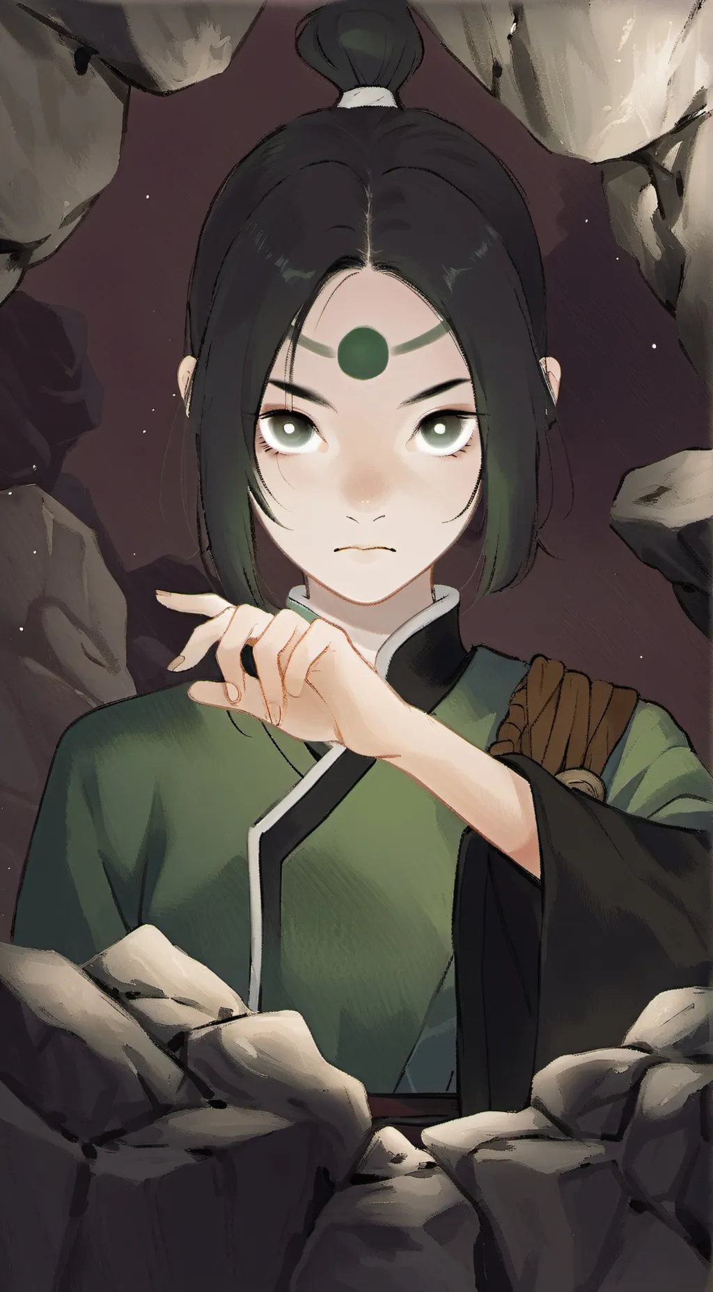 ai character: Toph background