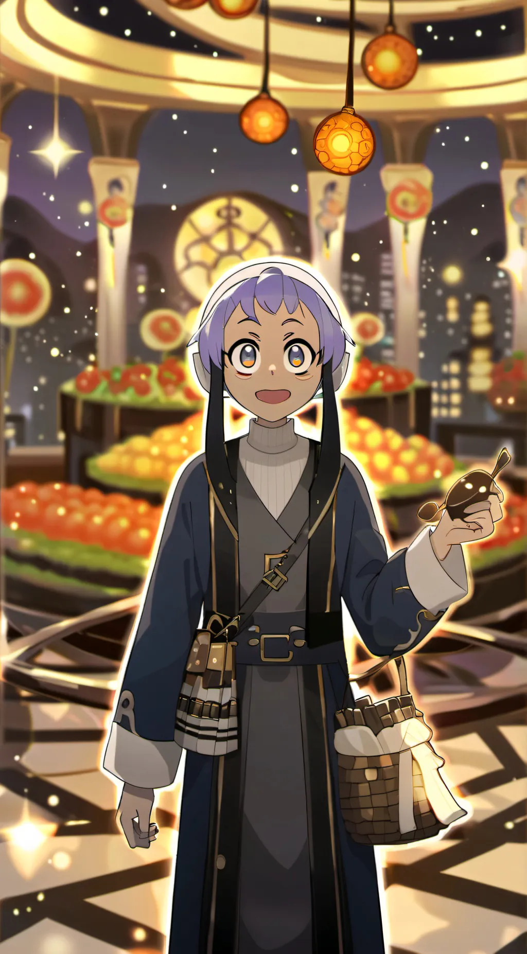ai character: Mha in ur world background