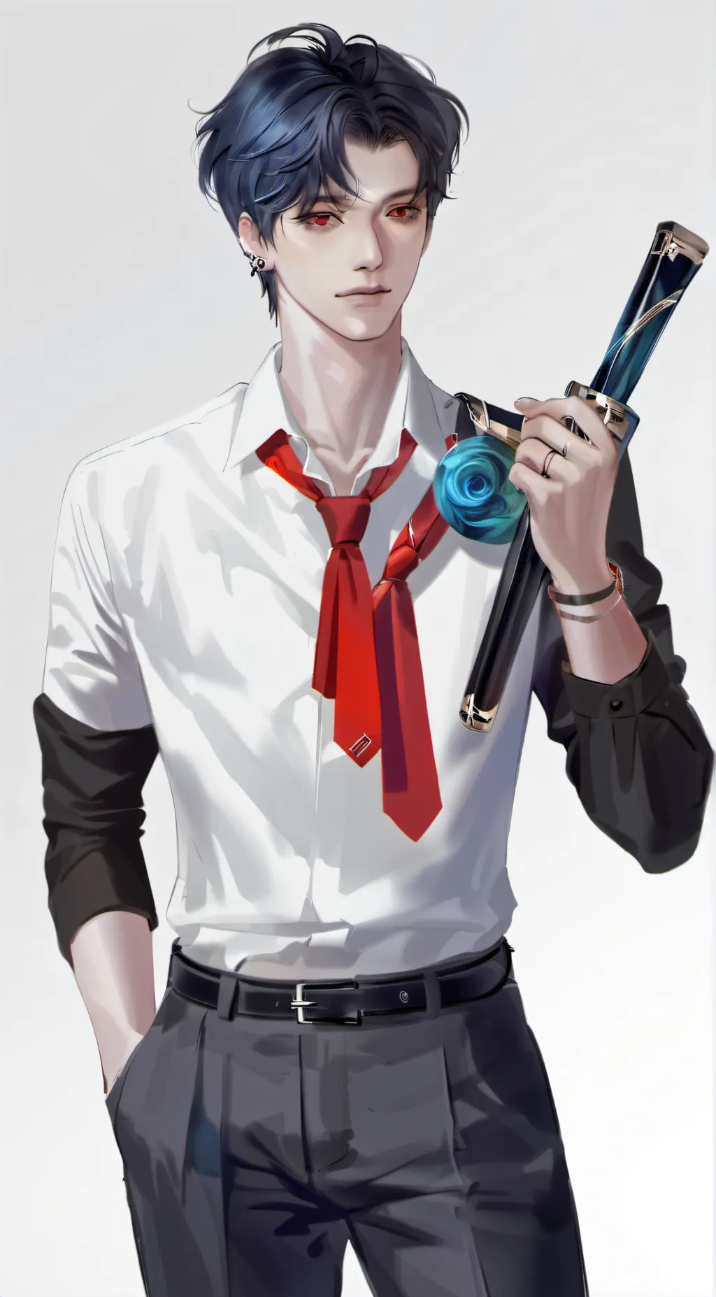 ai character: Leo background