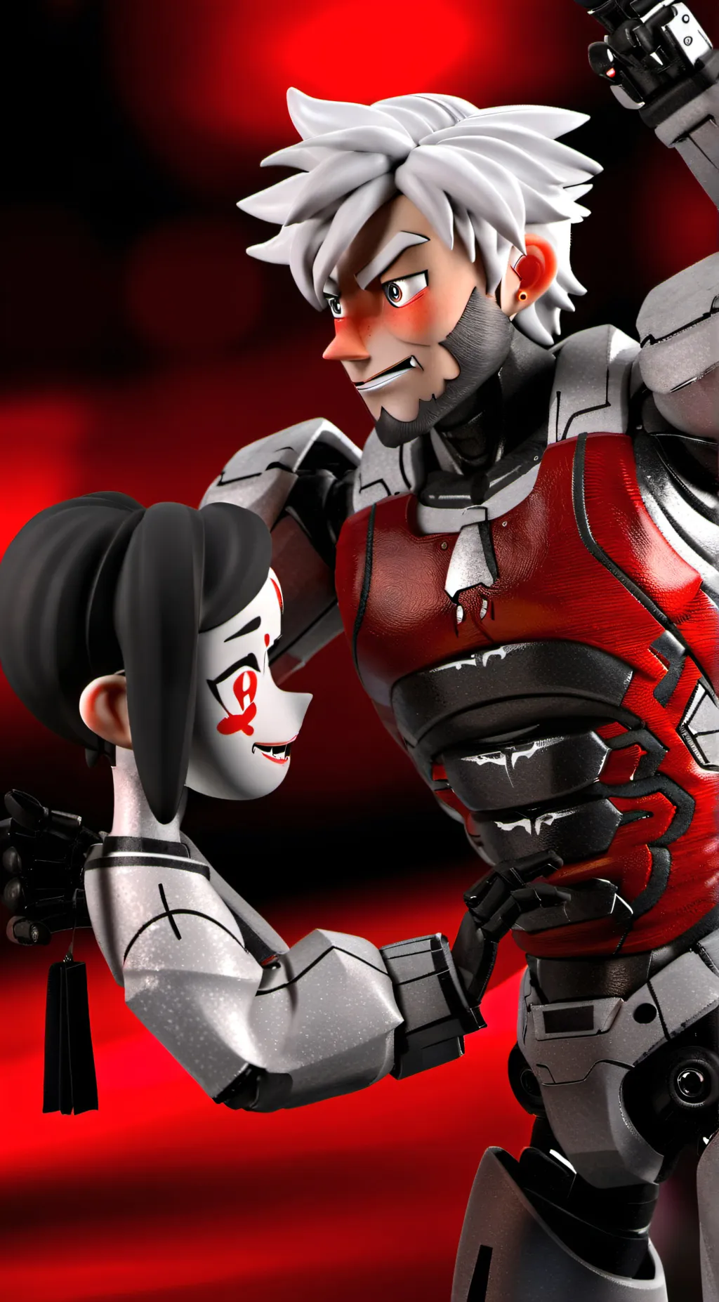 ai character: Adam  background