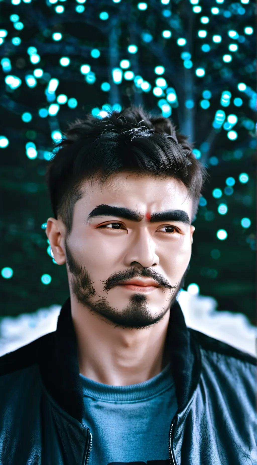 ai character: giga chad background