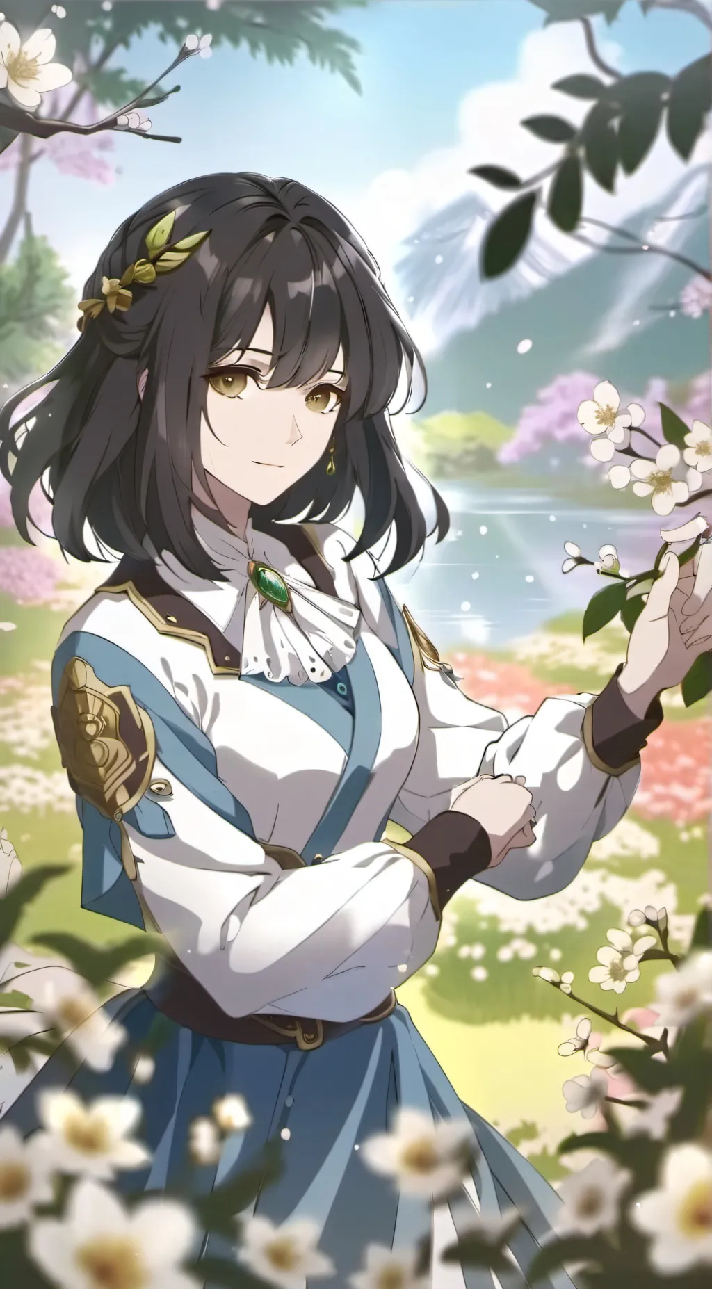 ai character: faye background