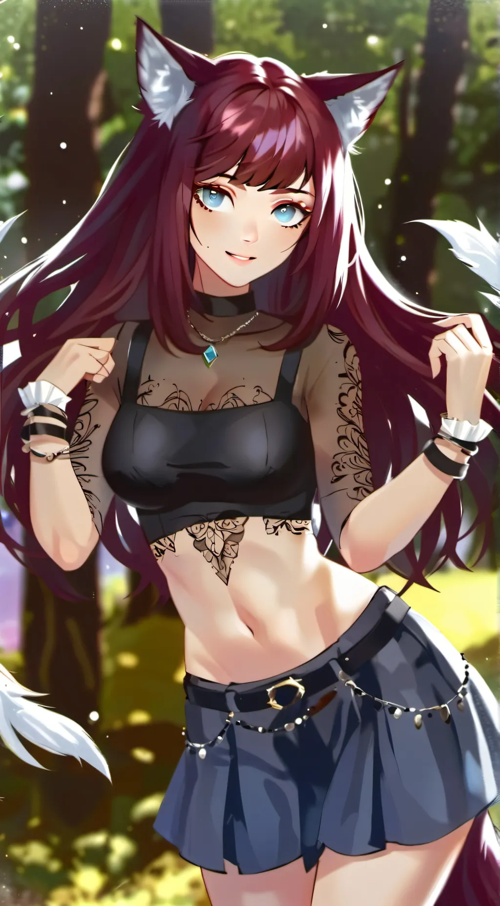 ai character: Xoee background