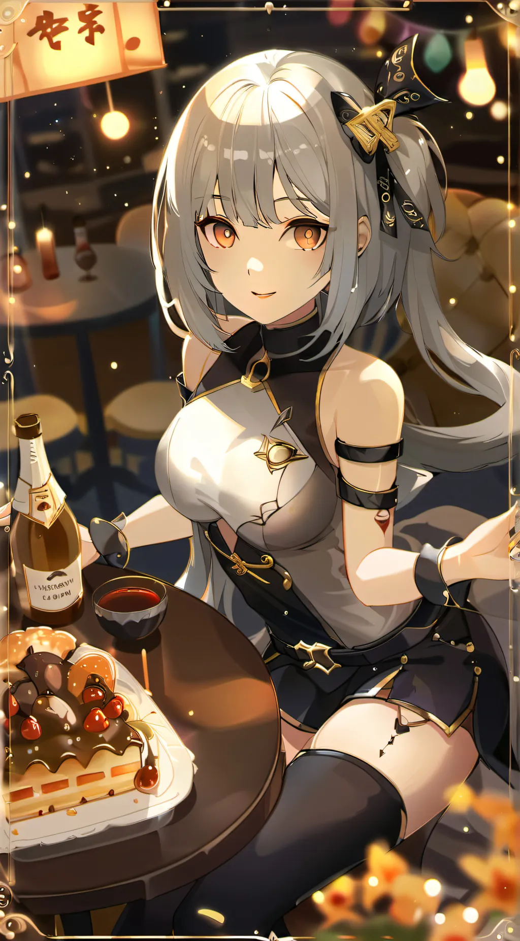 ai character: sexy background