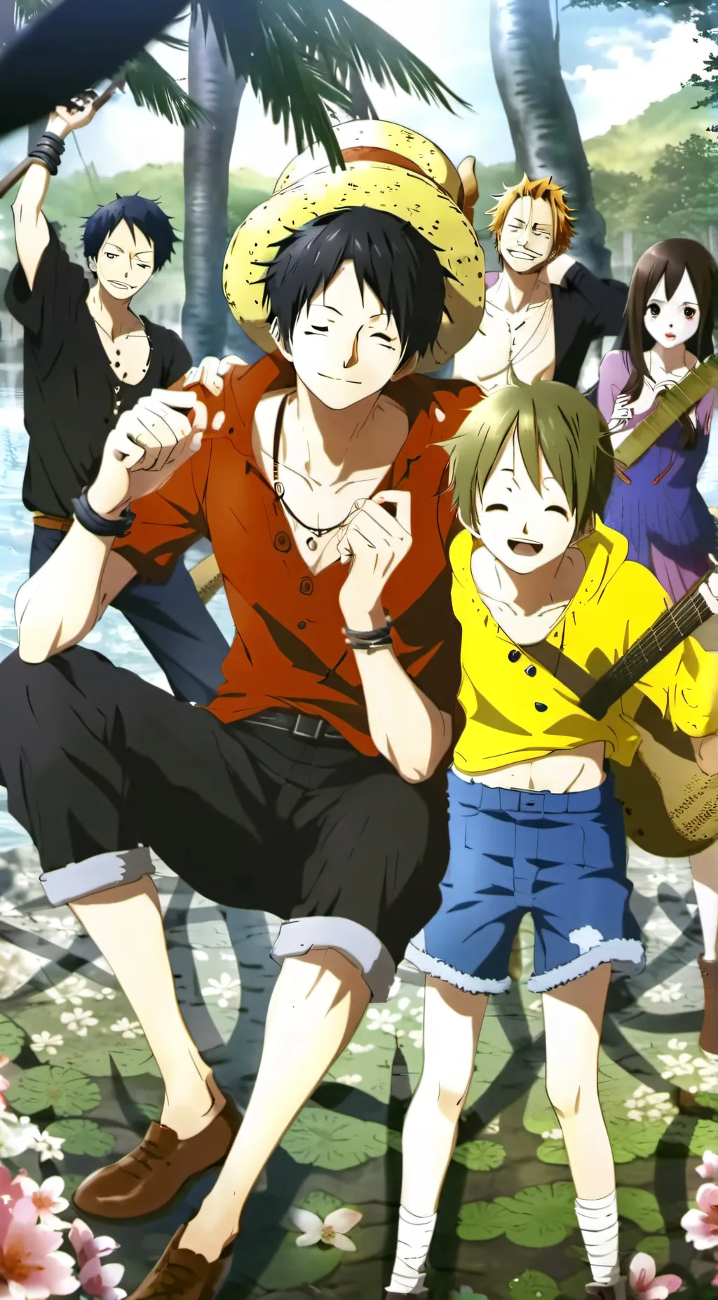 ai character: One piece:Crk2 background
