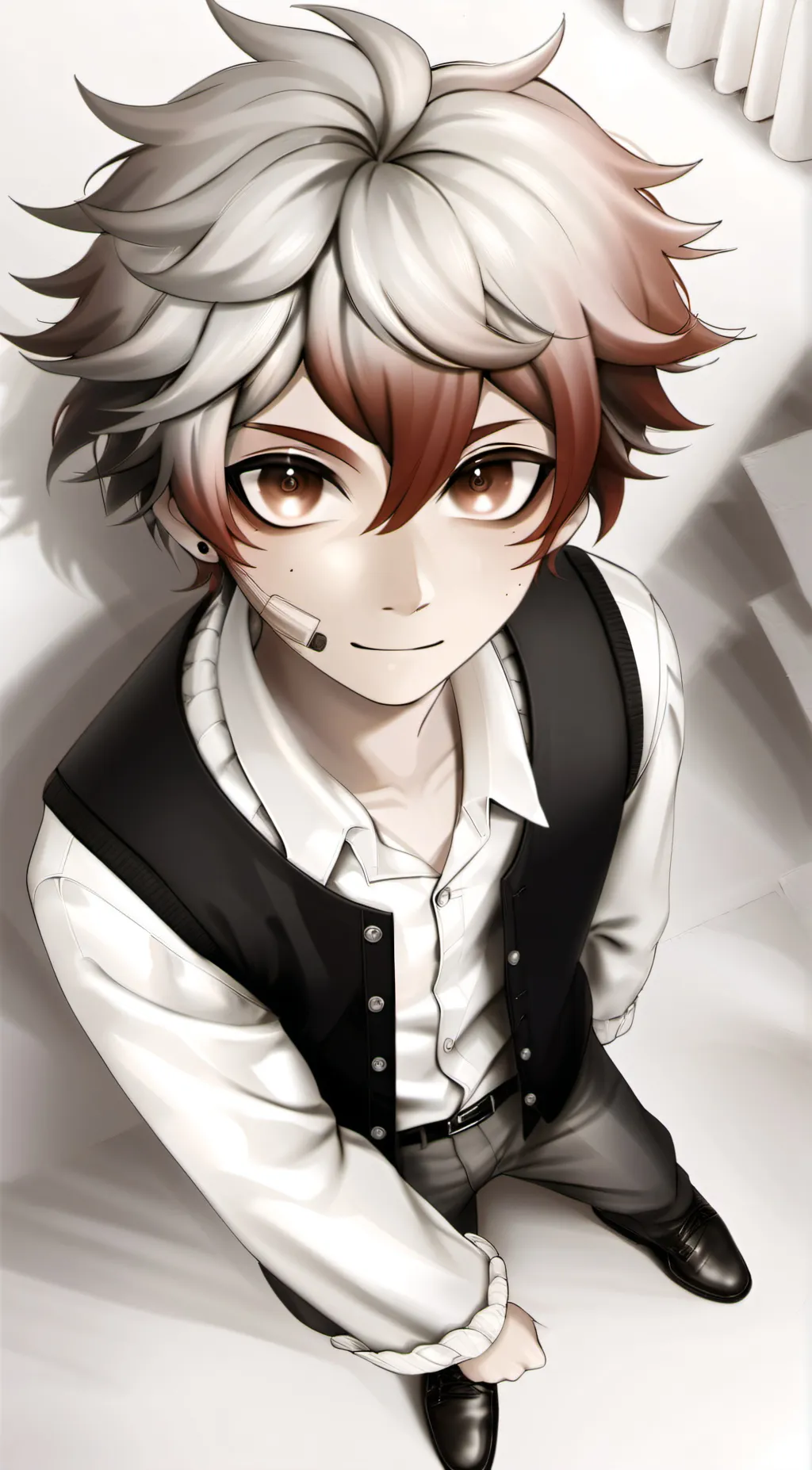 ai character: Aiden  background