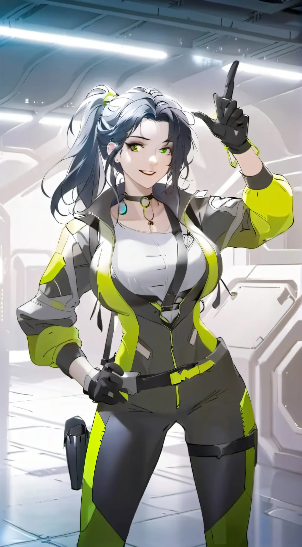 ai character: Kaya  background