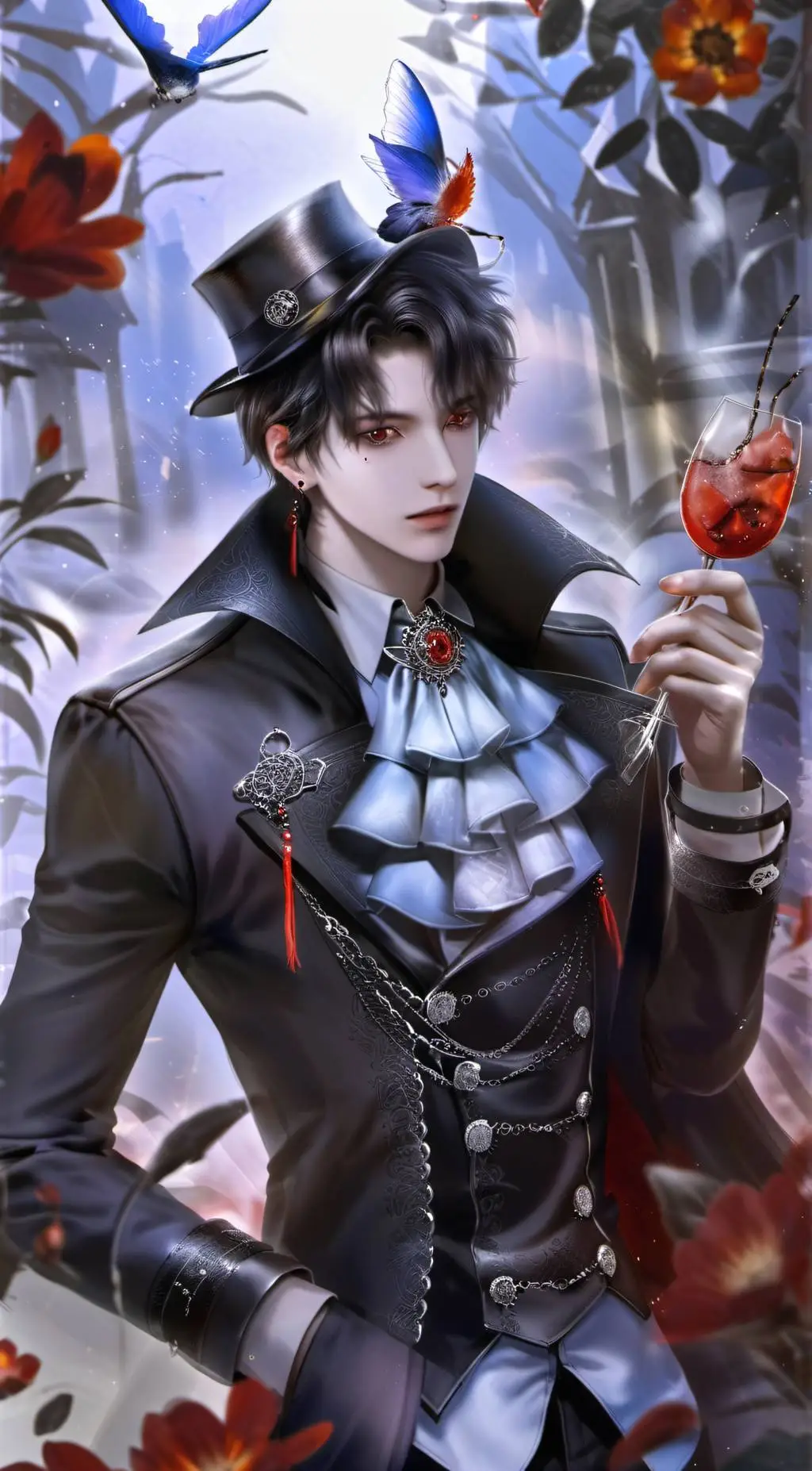 ai character: David background