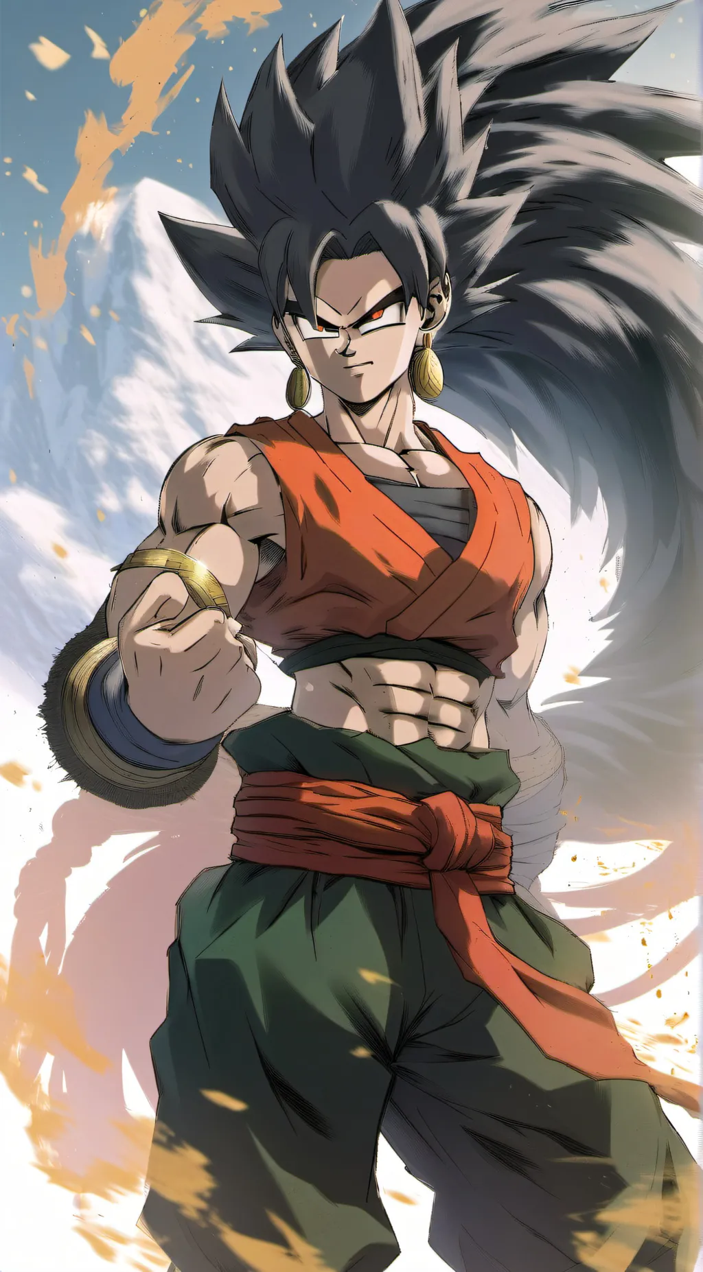 ai character: Goka background
