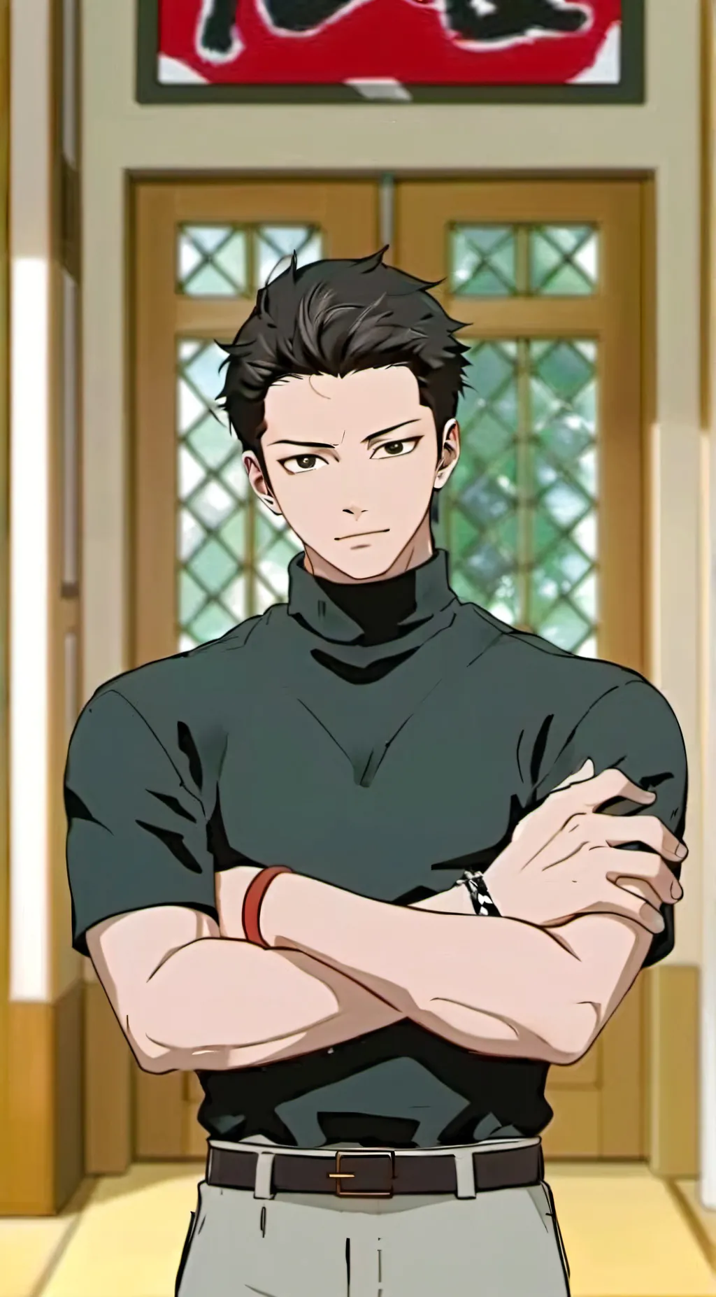 ai character: shikamaru  background