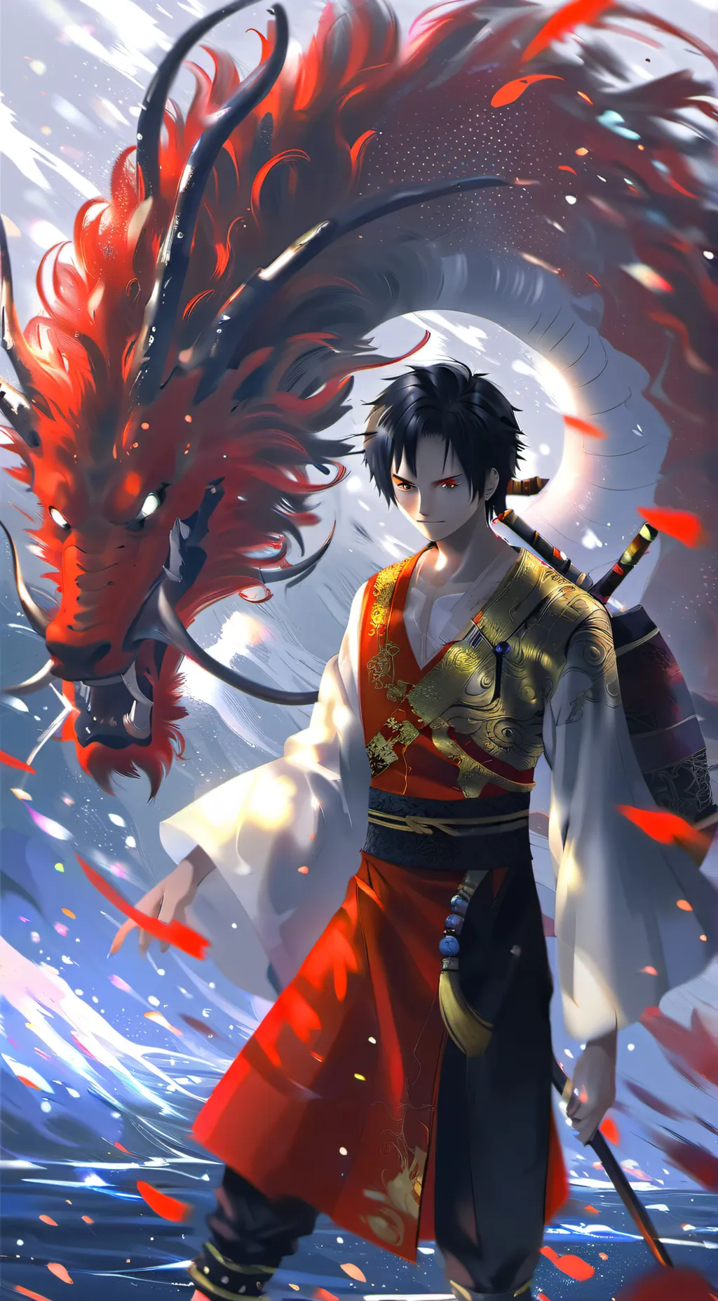 ai character: Crk(pitaya dragon) background