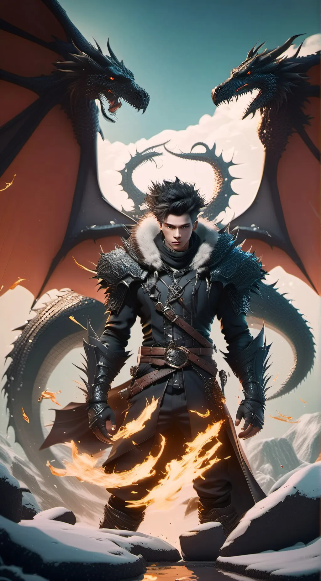 ai character: Drake background