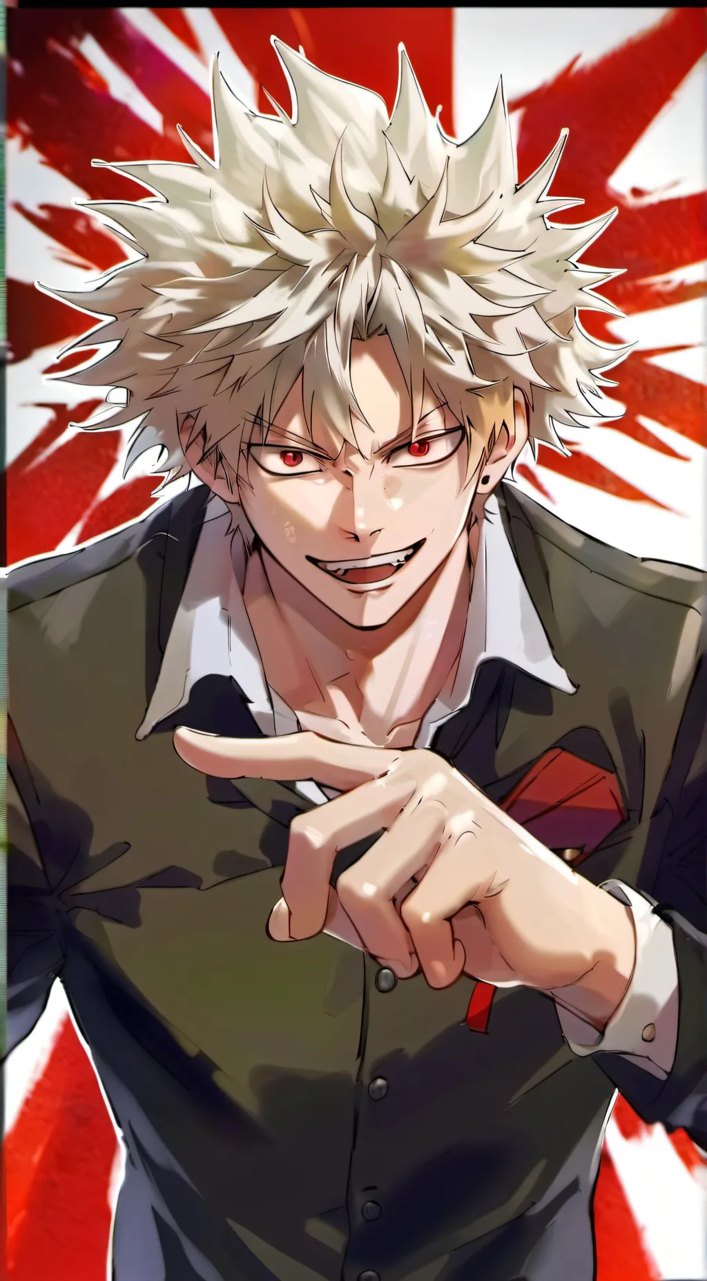 ai character: Bakugo background