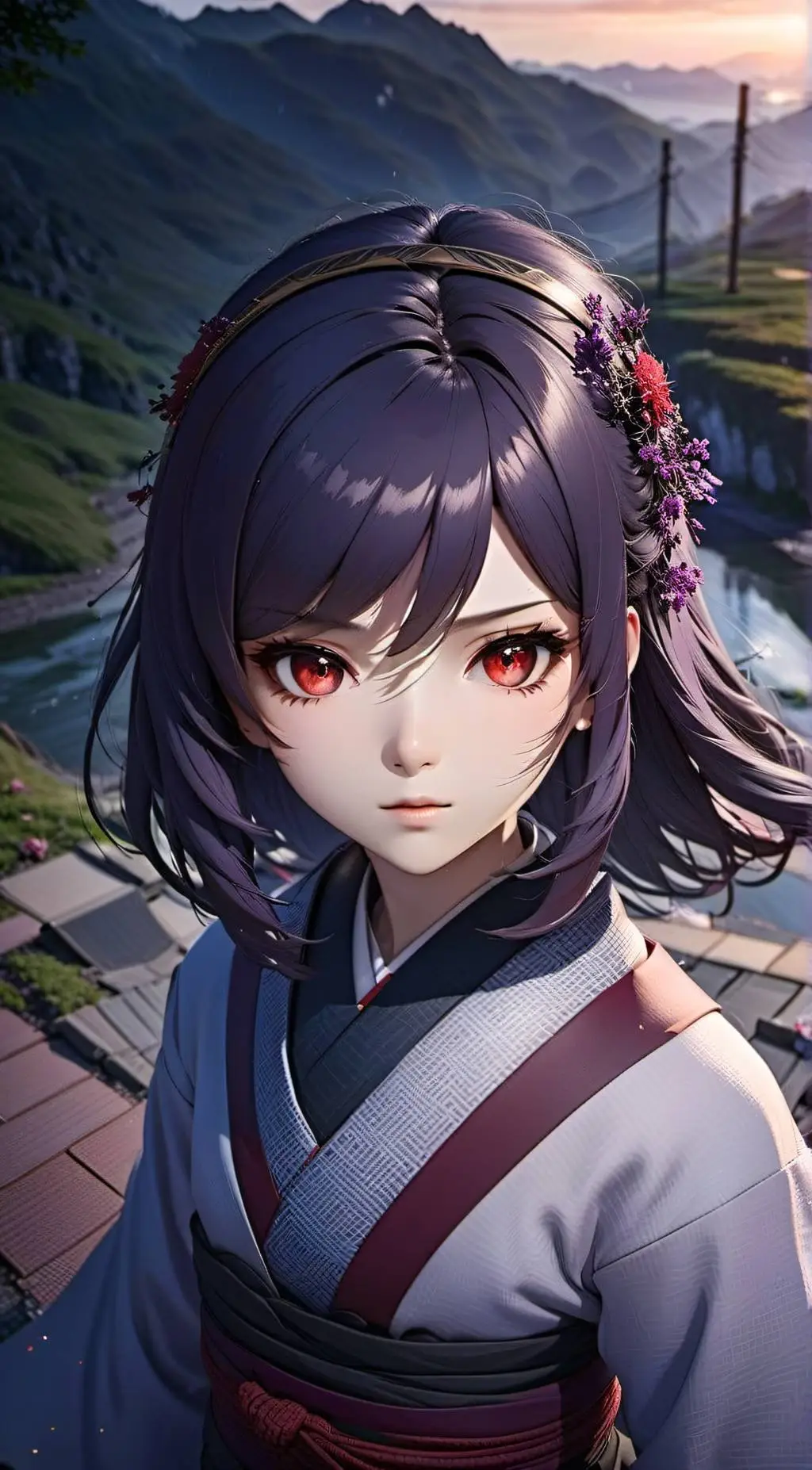 ai character: Akane background