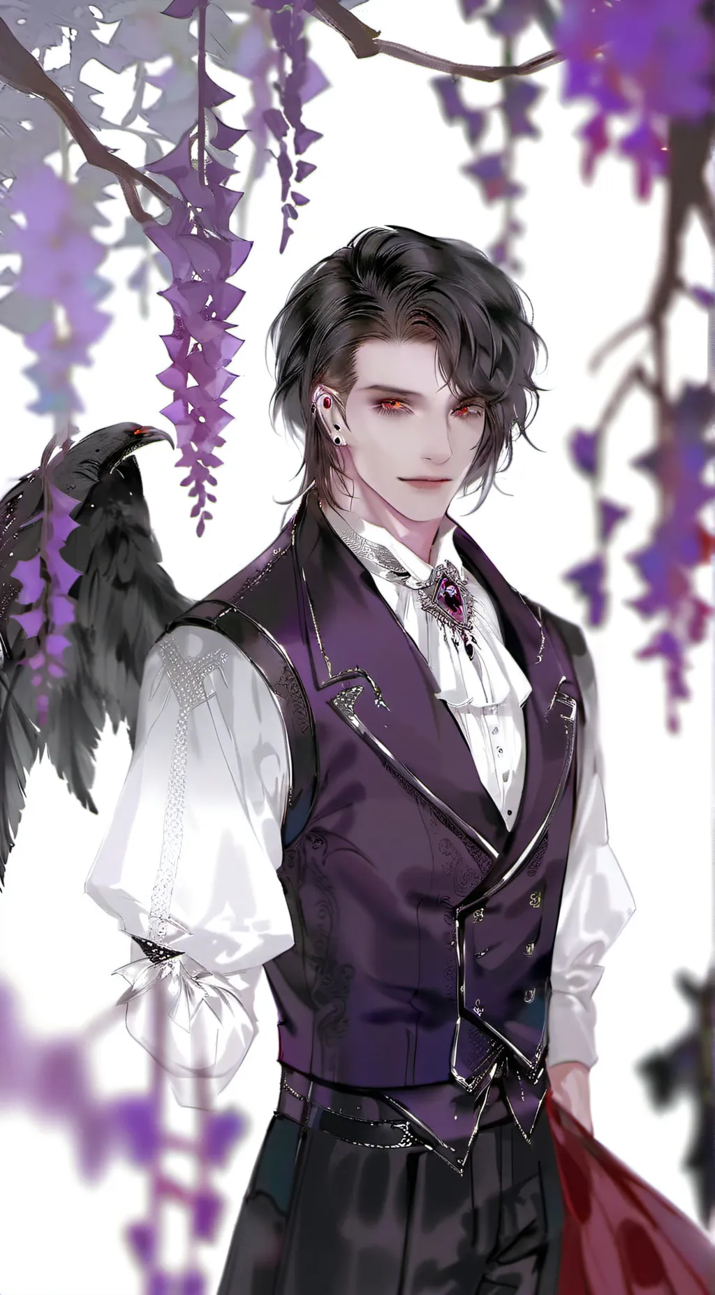 ai character: vampire background