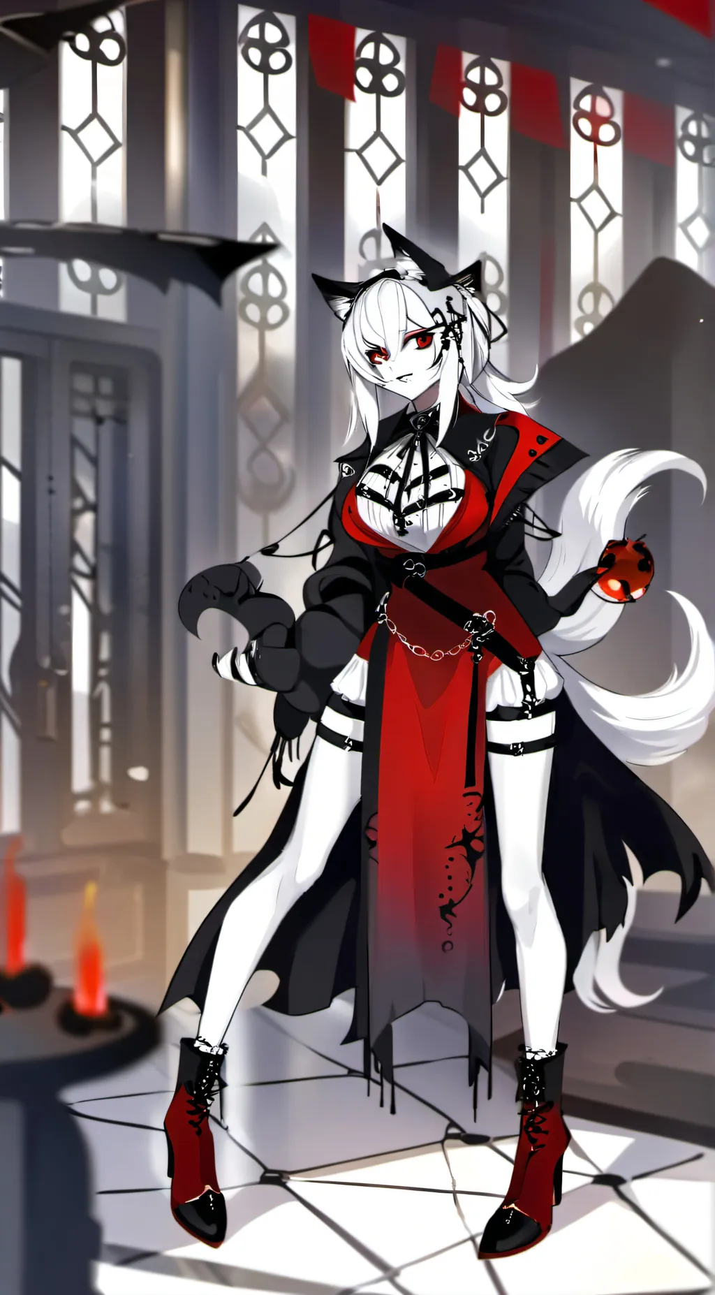 ai character: Helluva boss background