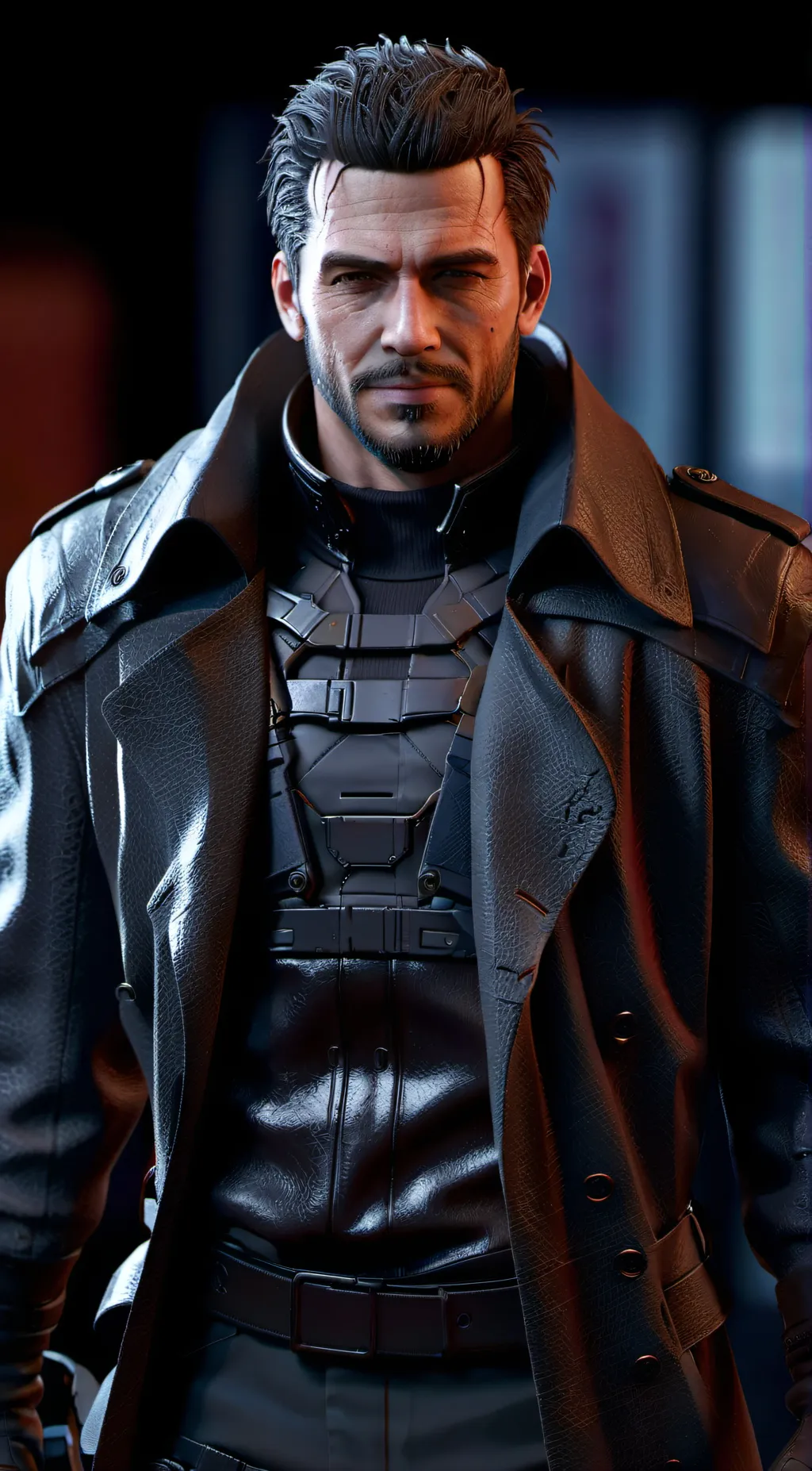 ai character: Zach background