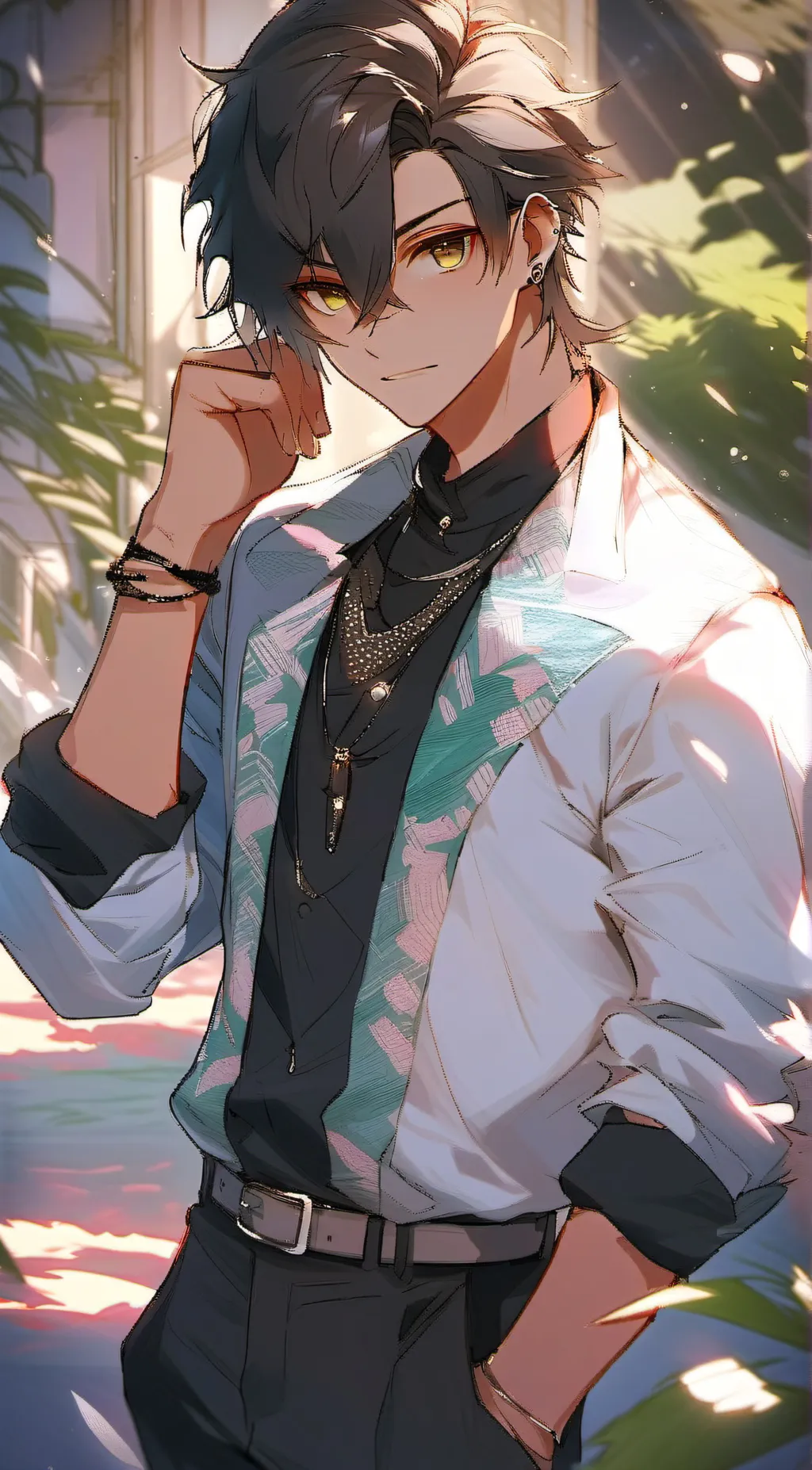 ai character: alex background