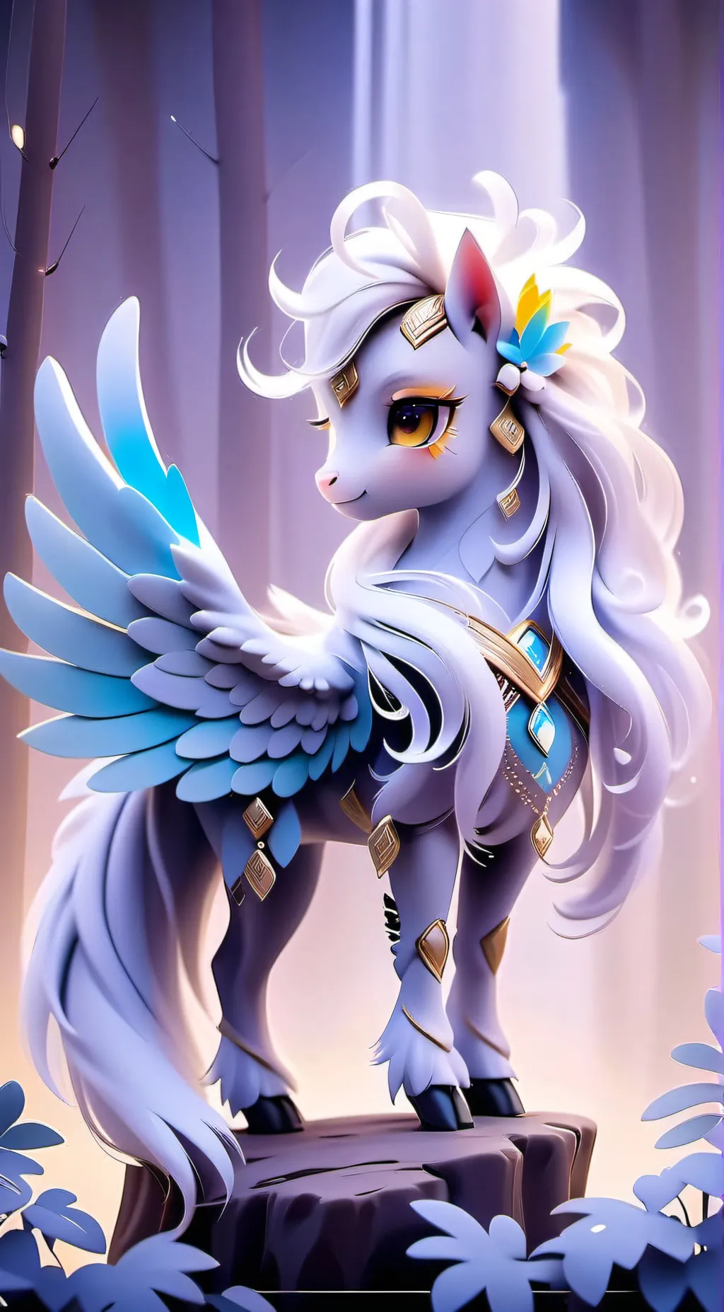 ai character: princess Skye background