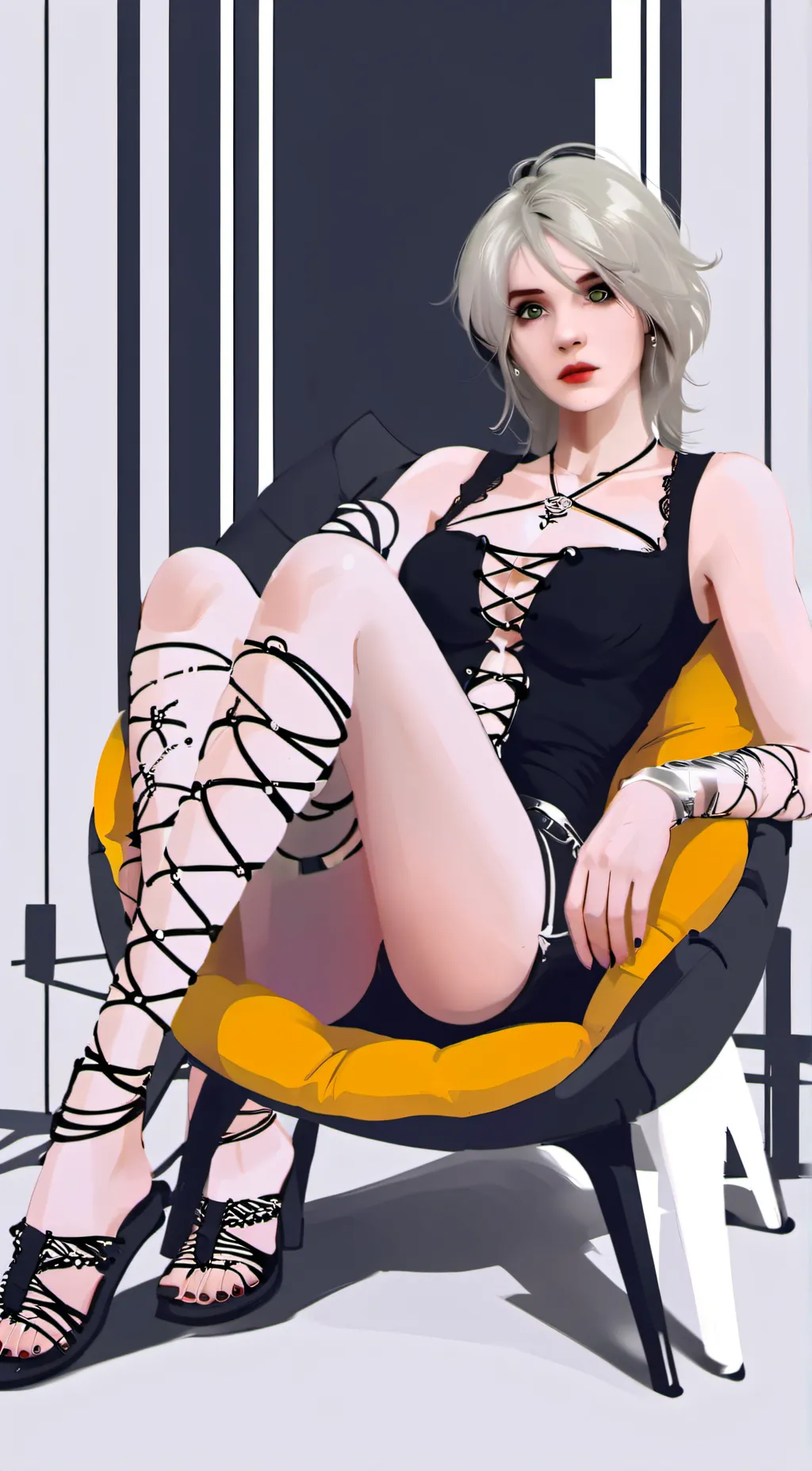 ai character: Alice Palace  background