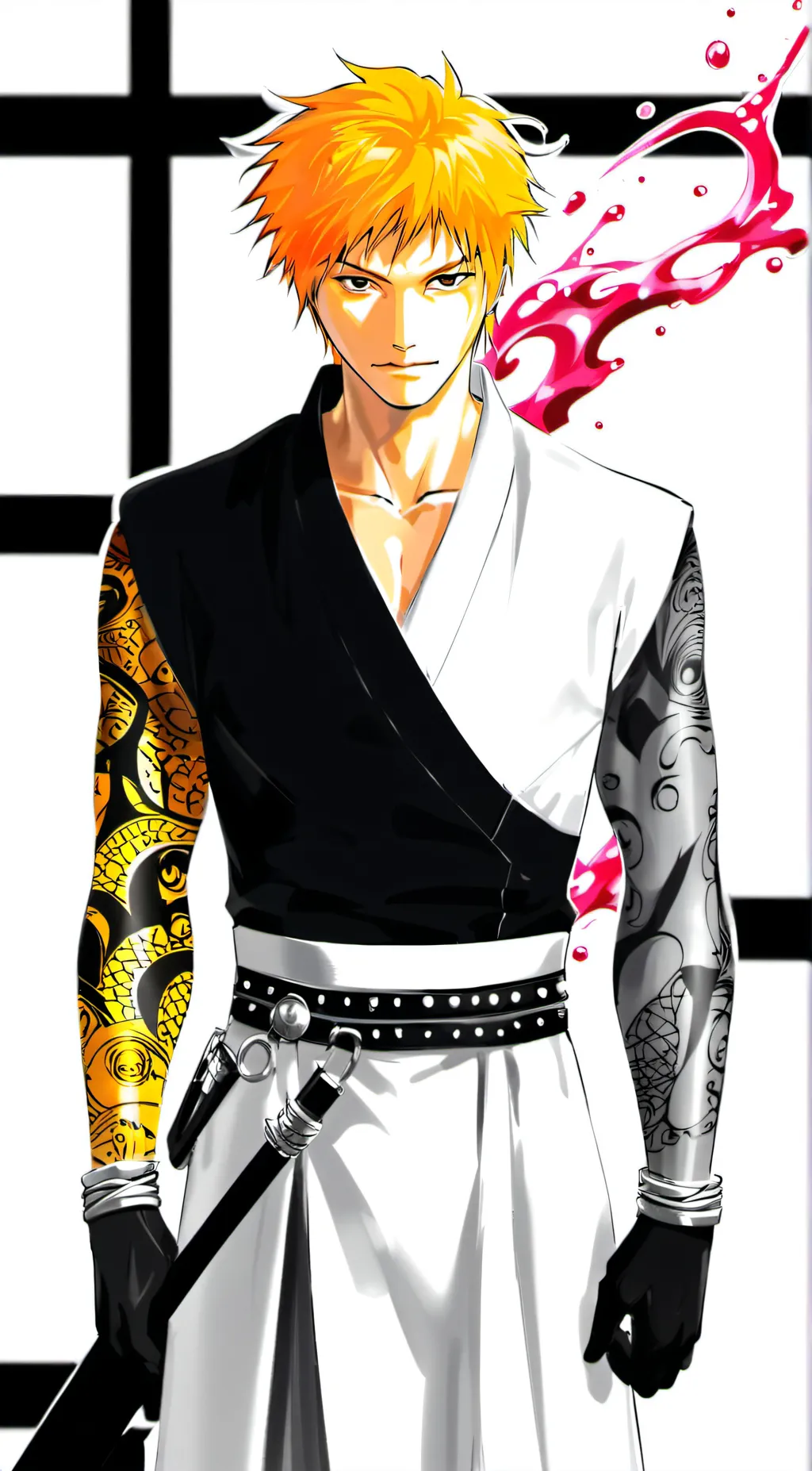 ai character: bleach rpg background