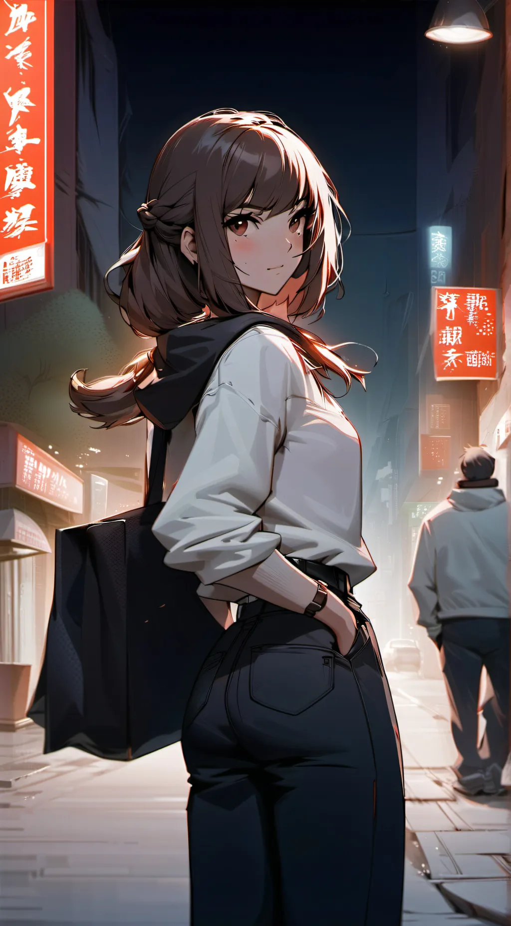 ai character: Cathie background