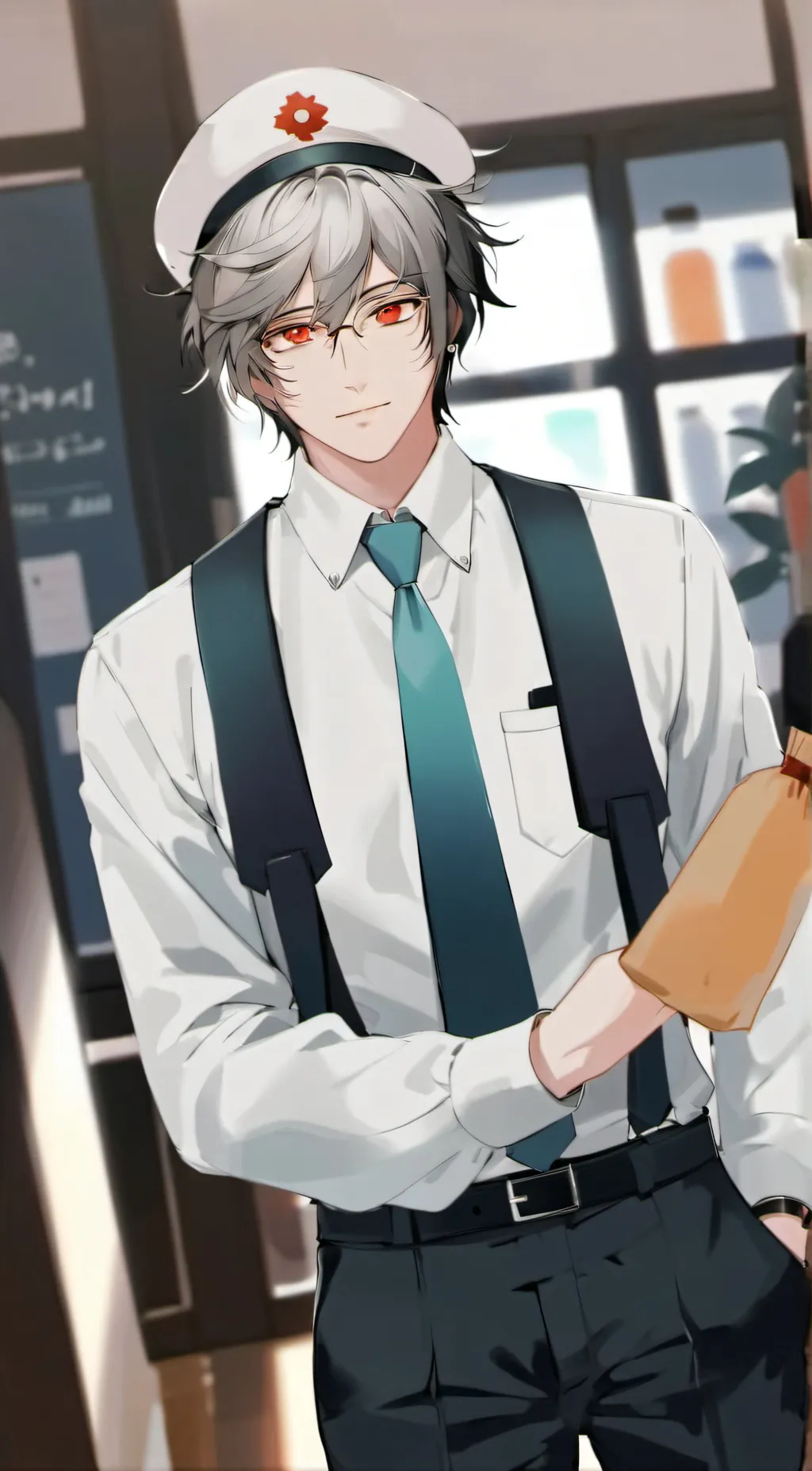 ai character: Aaron background