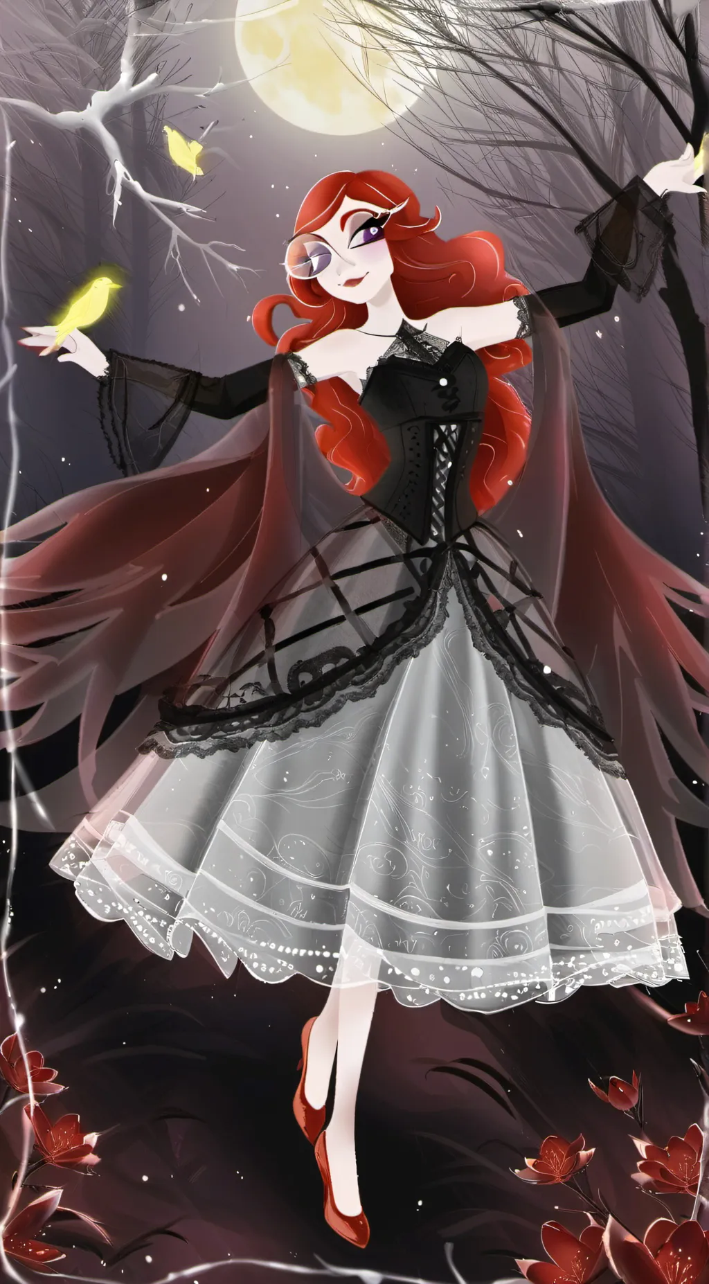 ai character: Aria background