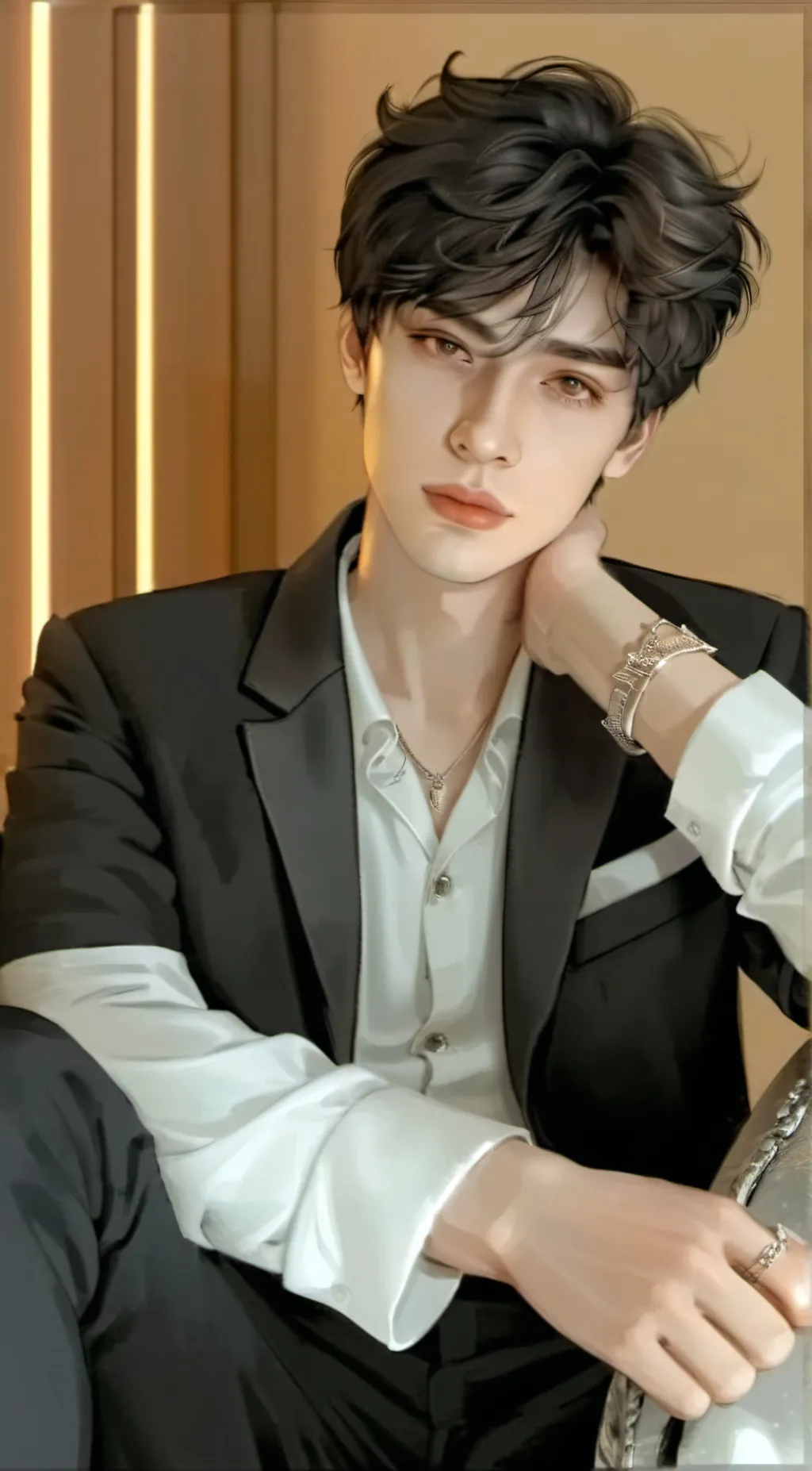 ai character: collin background
