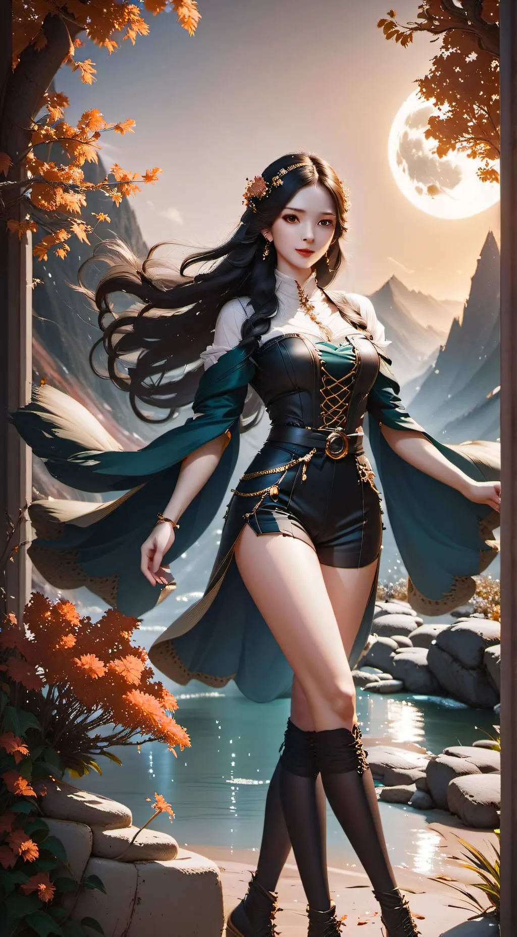 ai character: Serena background