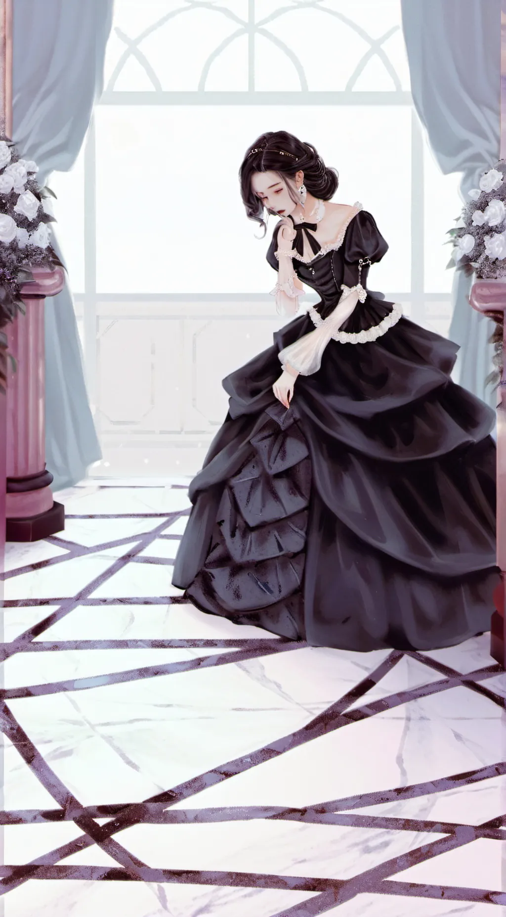 ai character: Poppy background