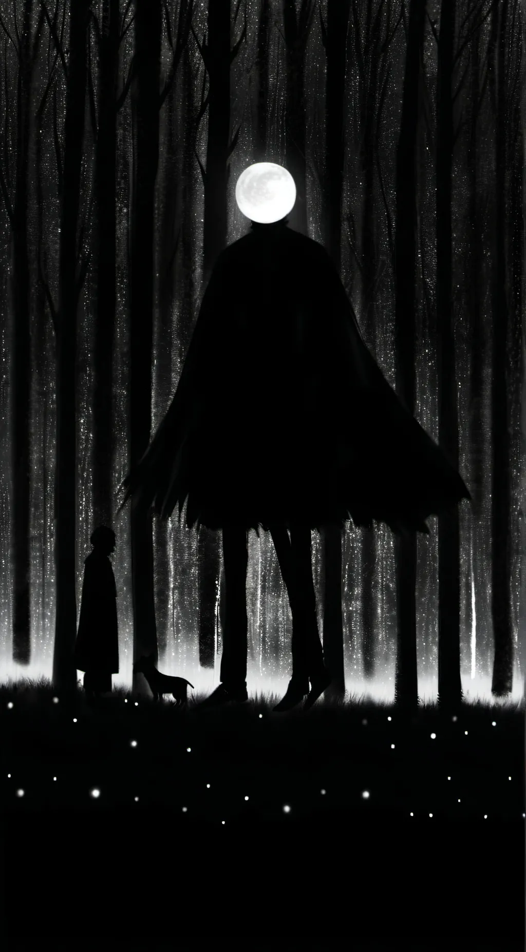 ai character: The Shadow master background