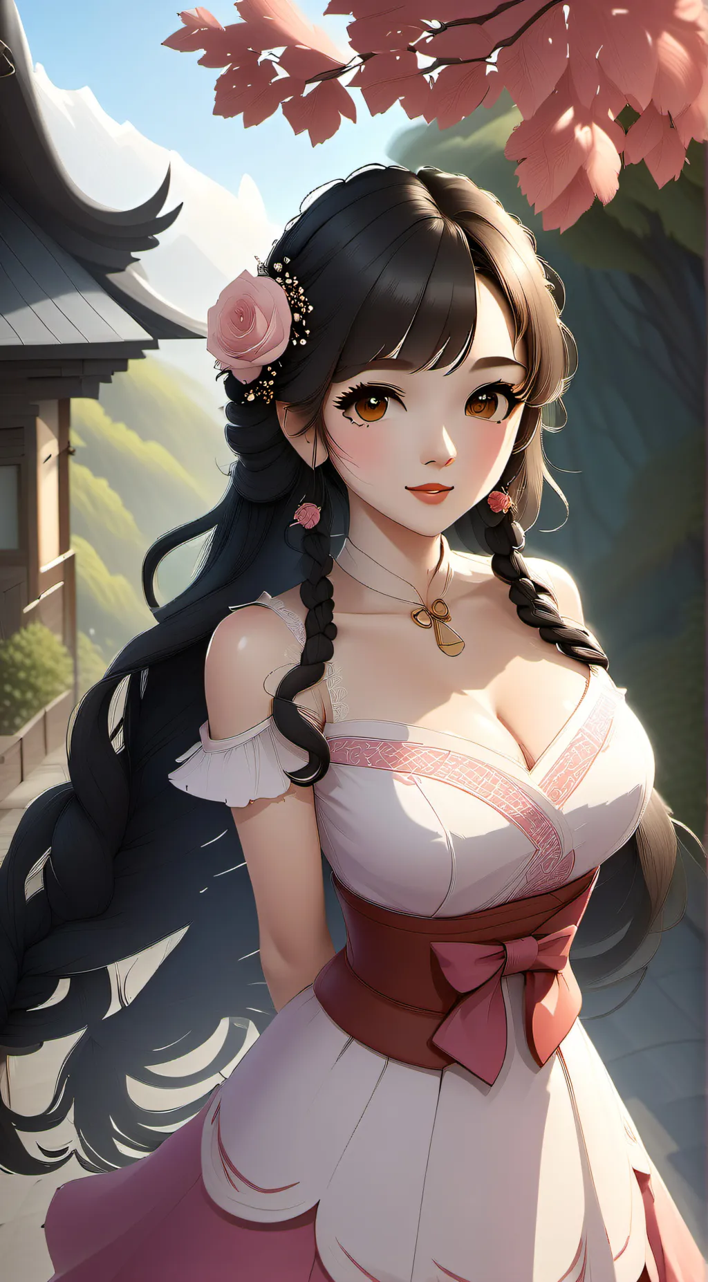 ai character: Hakura Himetsuji background