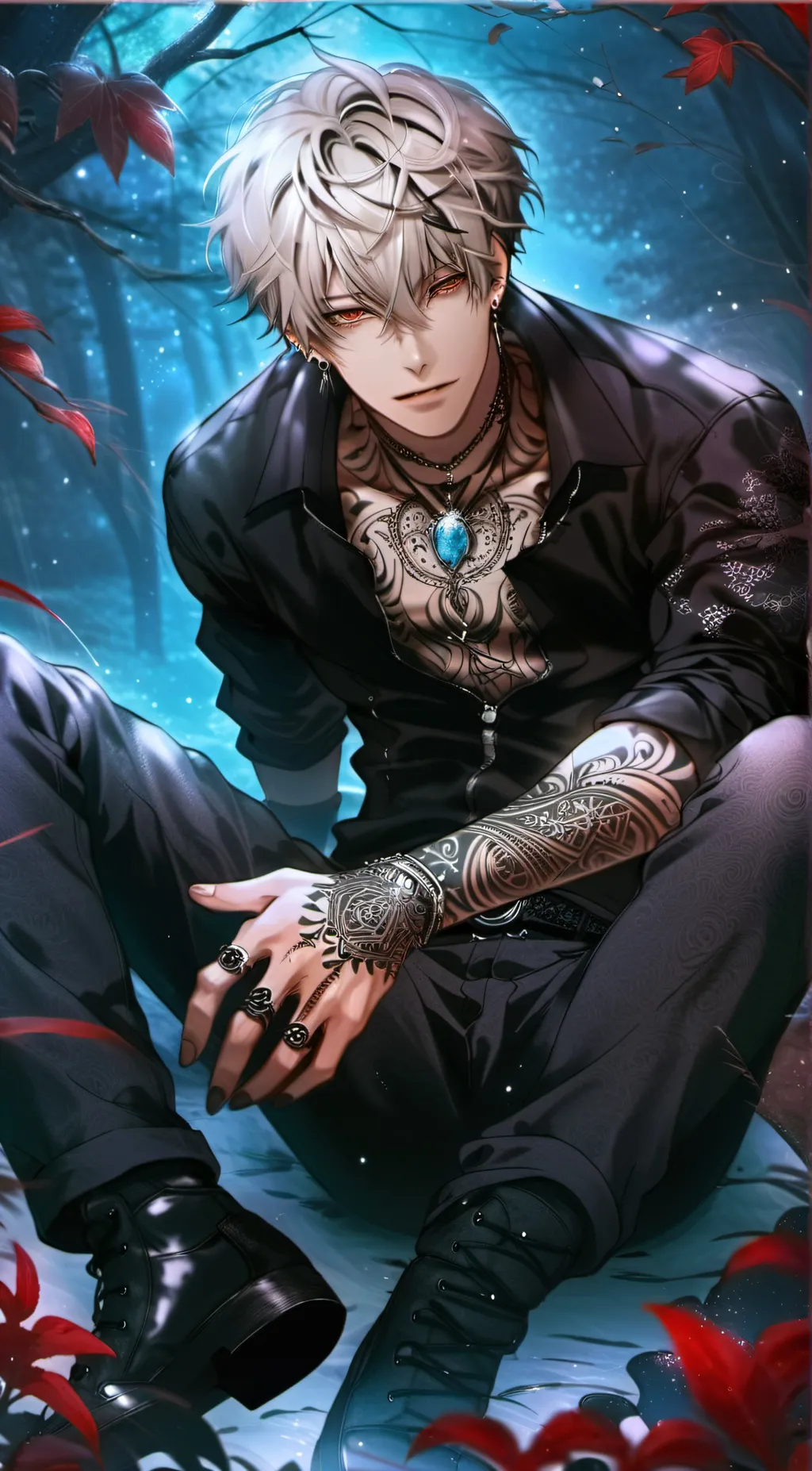 ai character: Lazarus  background