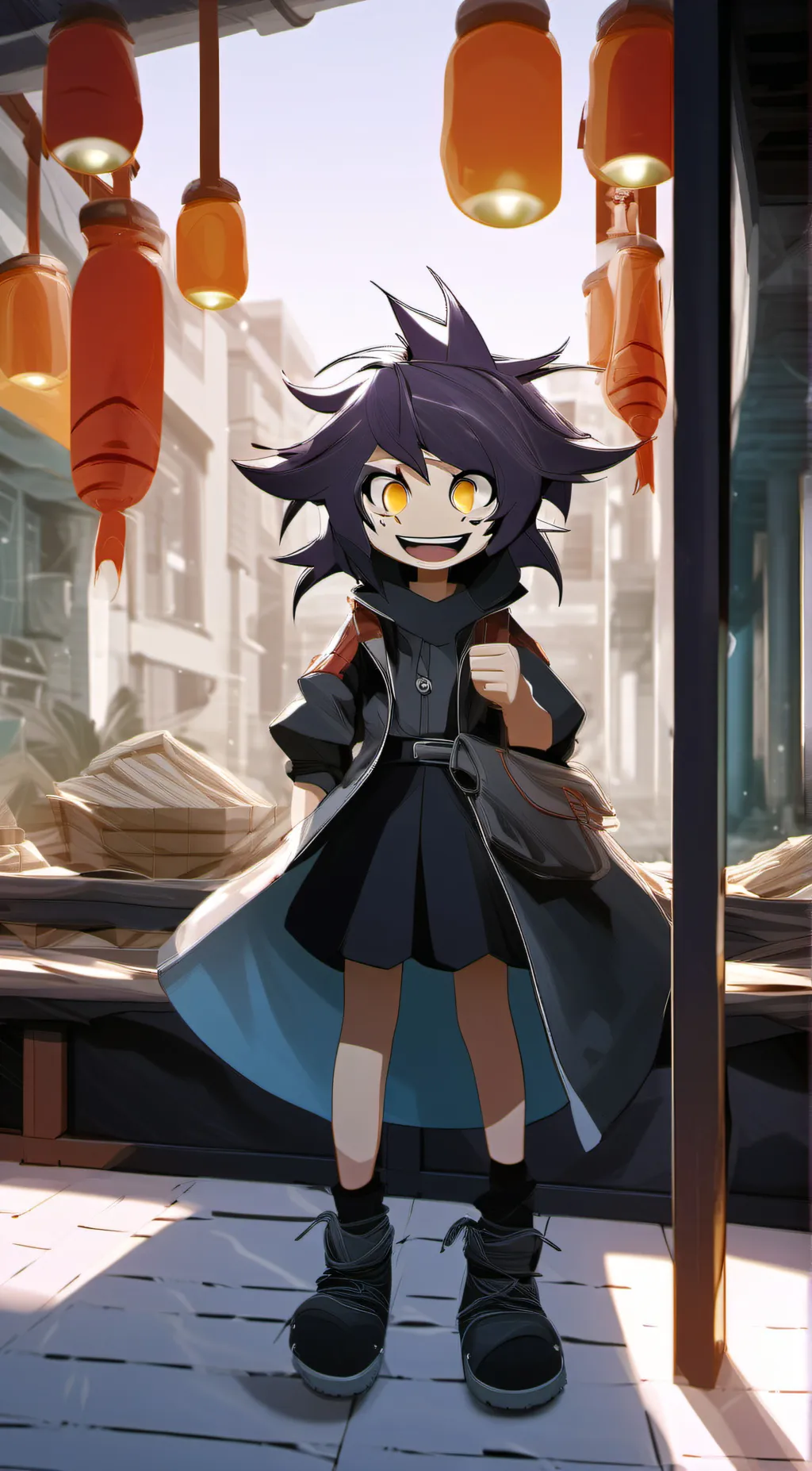 ai character: icon background