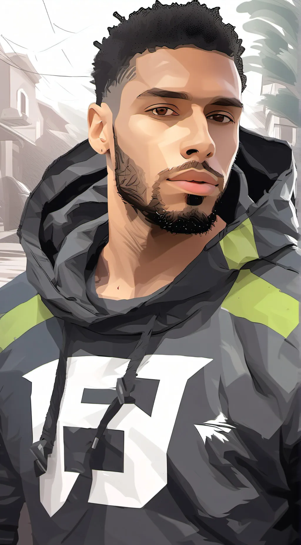 ai character: Kingston  background
