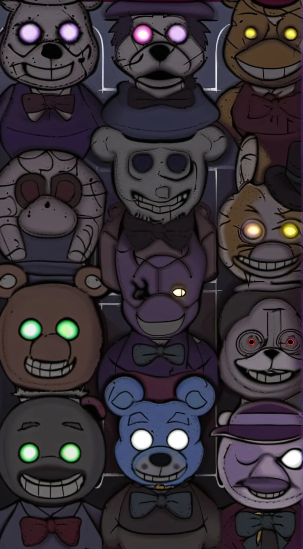 ai character: FNAF+ AFTON FAMILY background