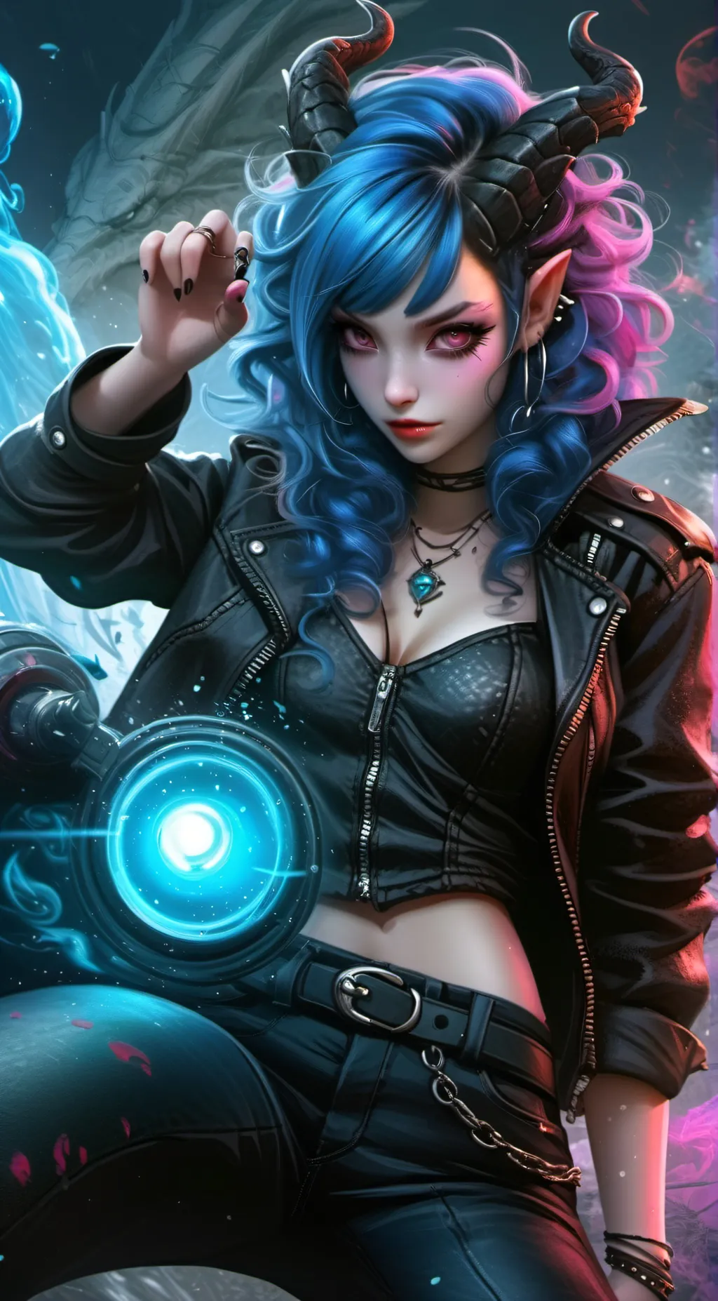 ai character: Tazkie background