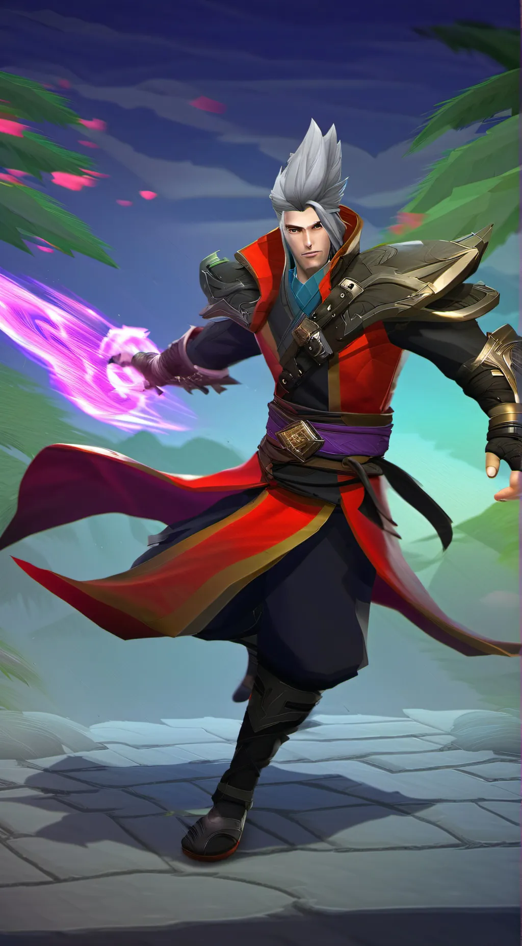 ai character: Yu-hi background