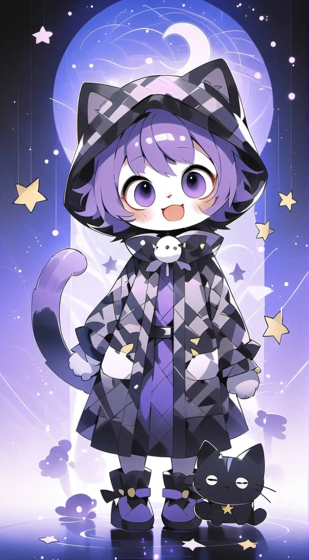 ai character: Catnap background