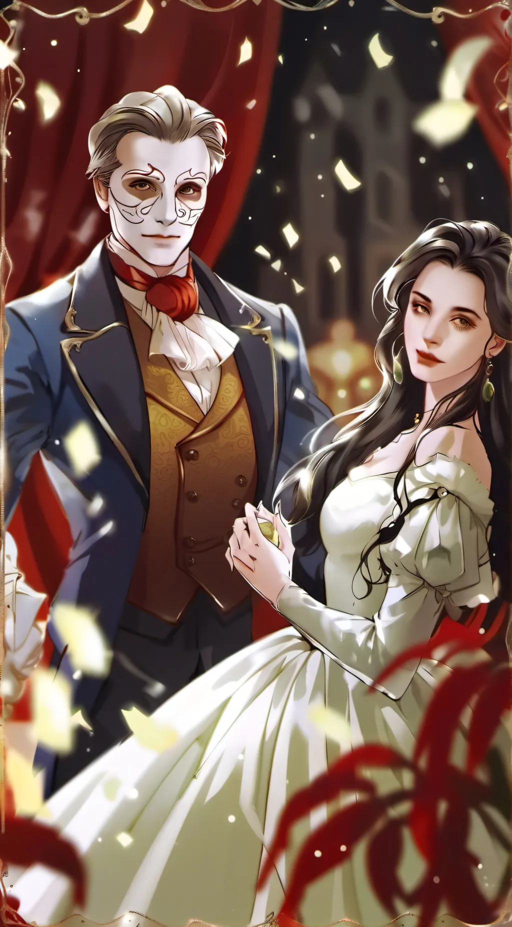 ai character: Eric/Phantom  background
