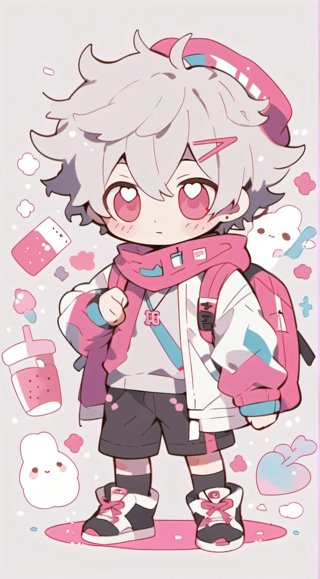 ai character: Luca  background