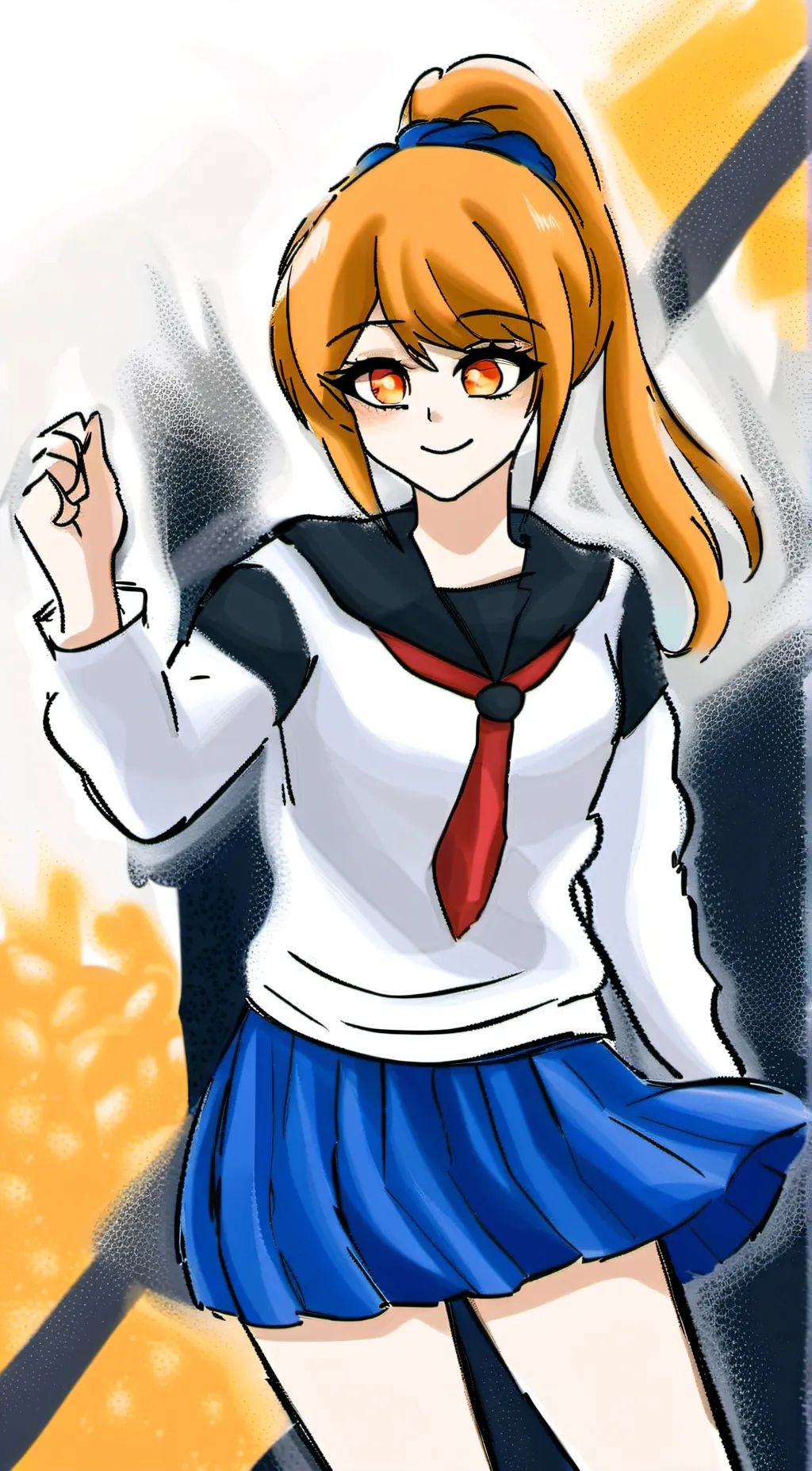 ai character: raibaru femetsu  background
