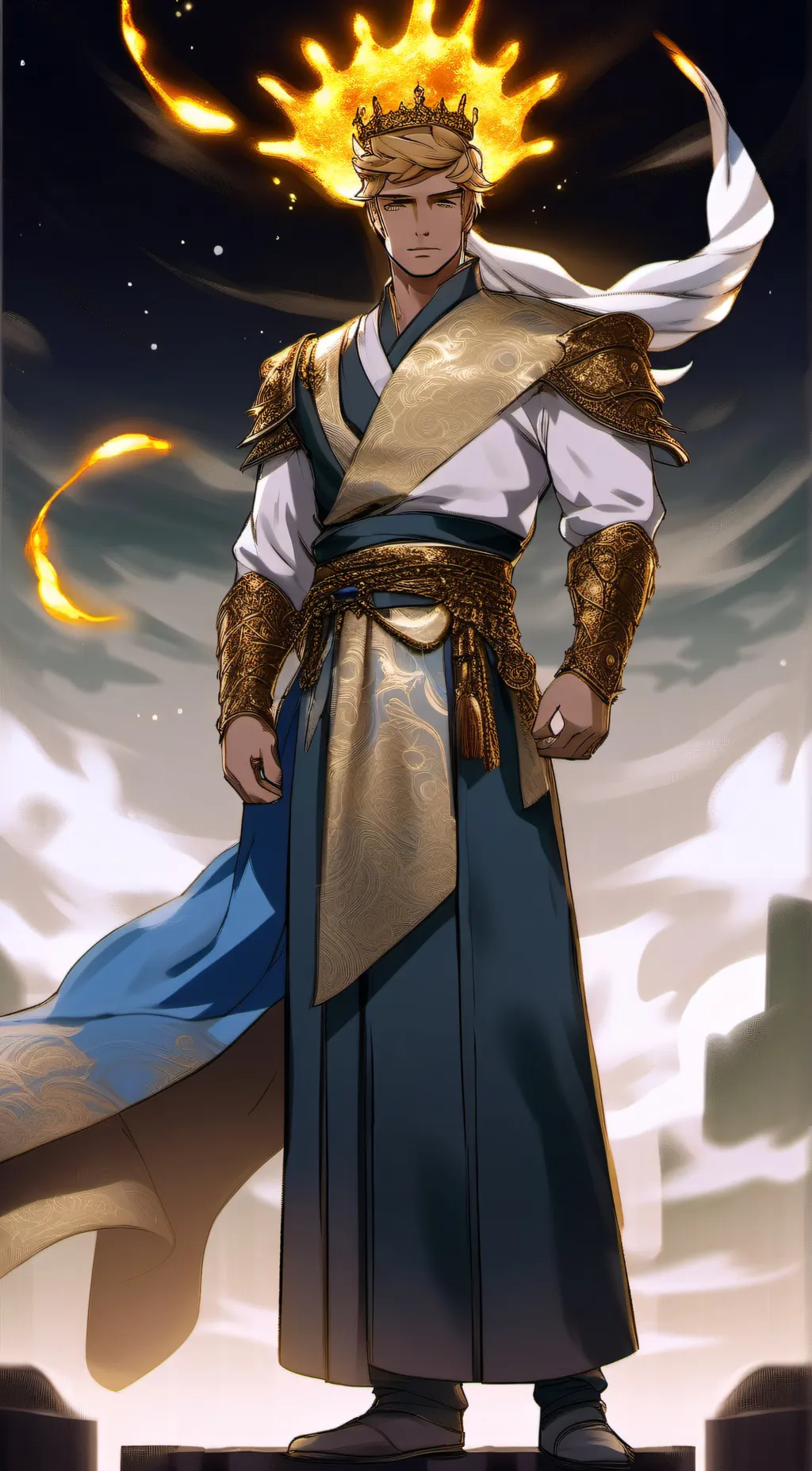 ai character: Oro Rey background