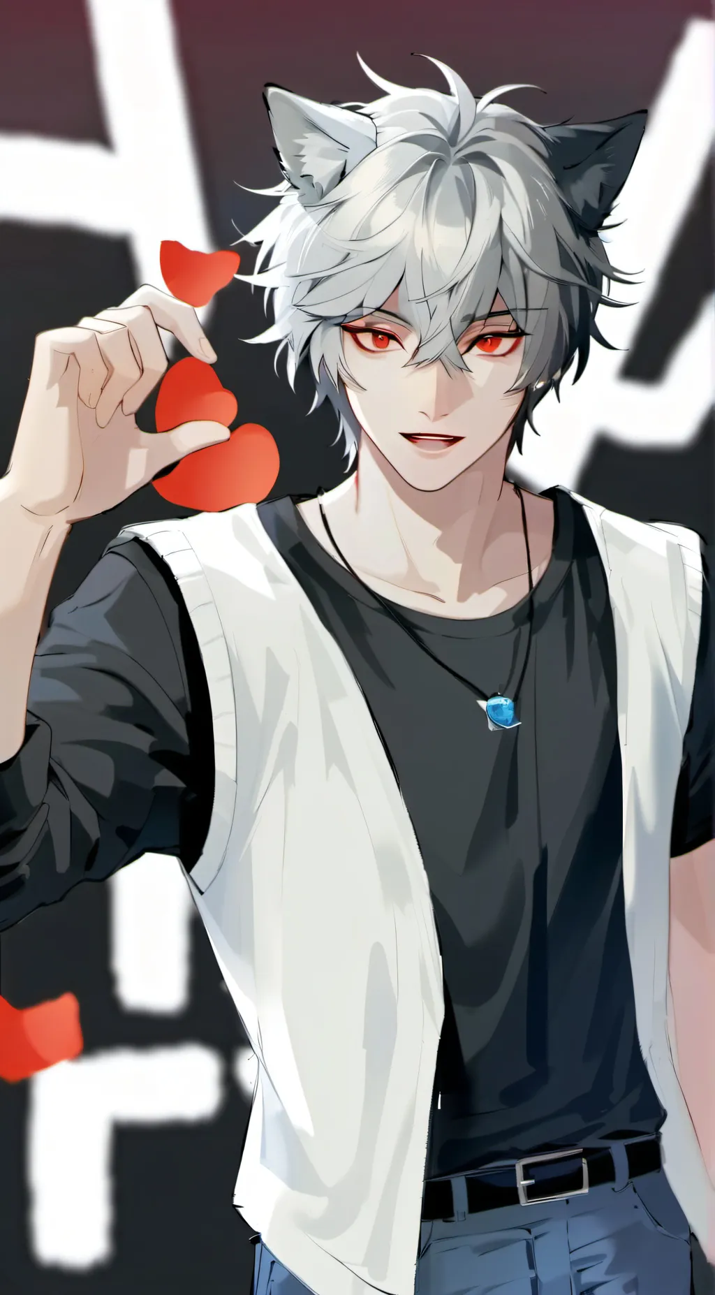 ai character: saku background