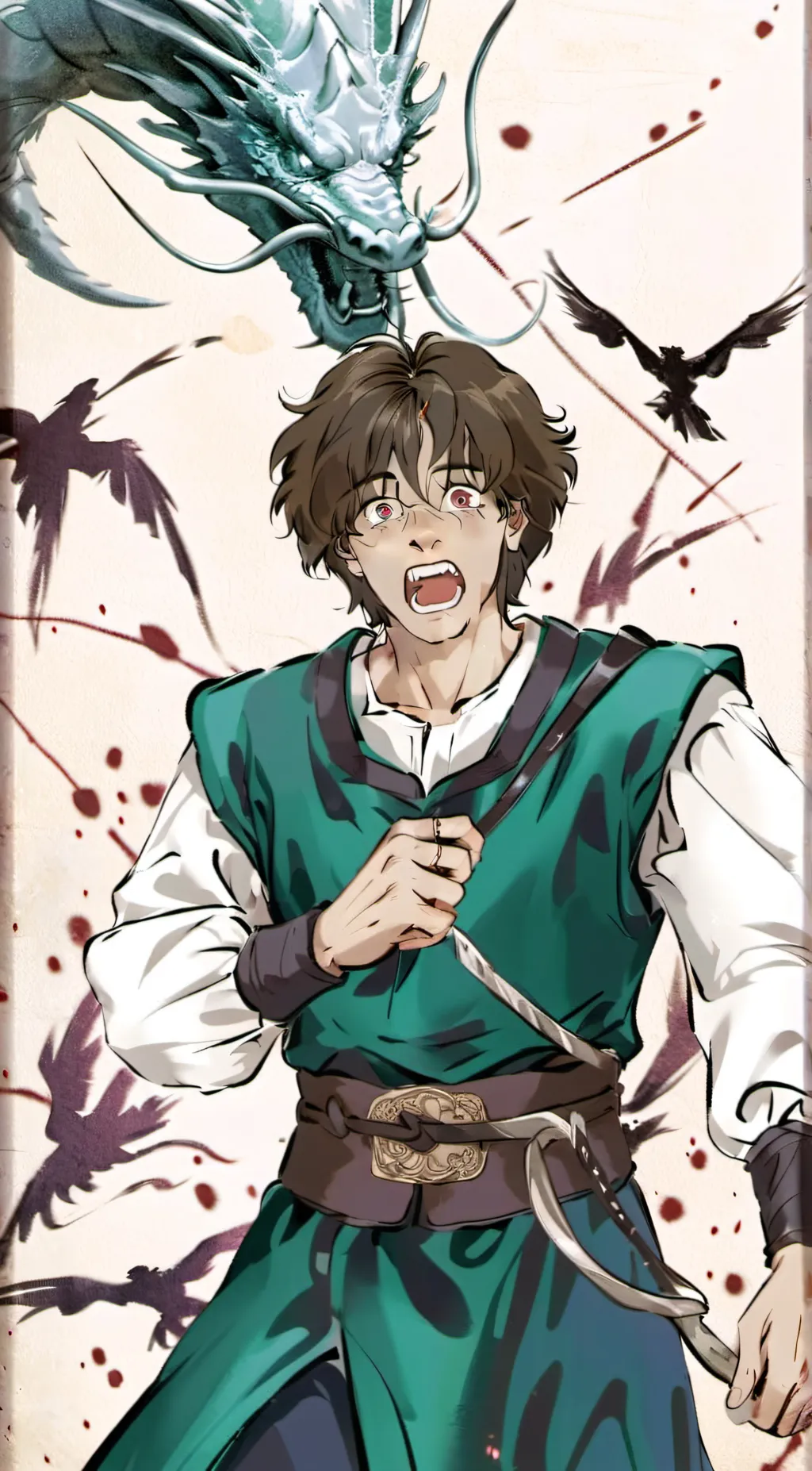 ai character: leo background
