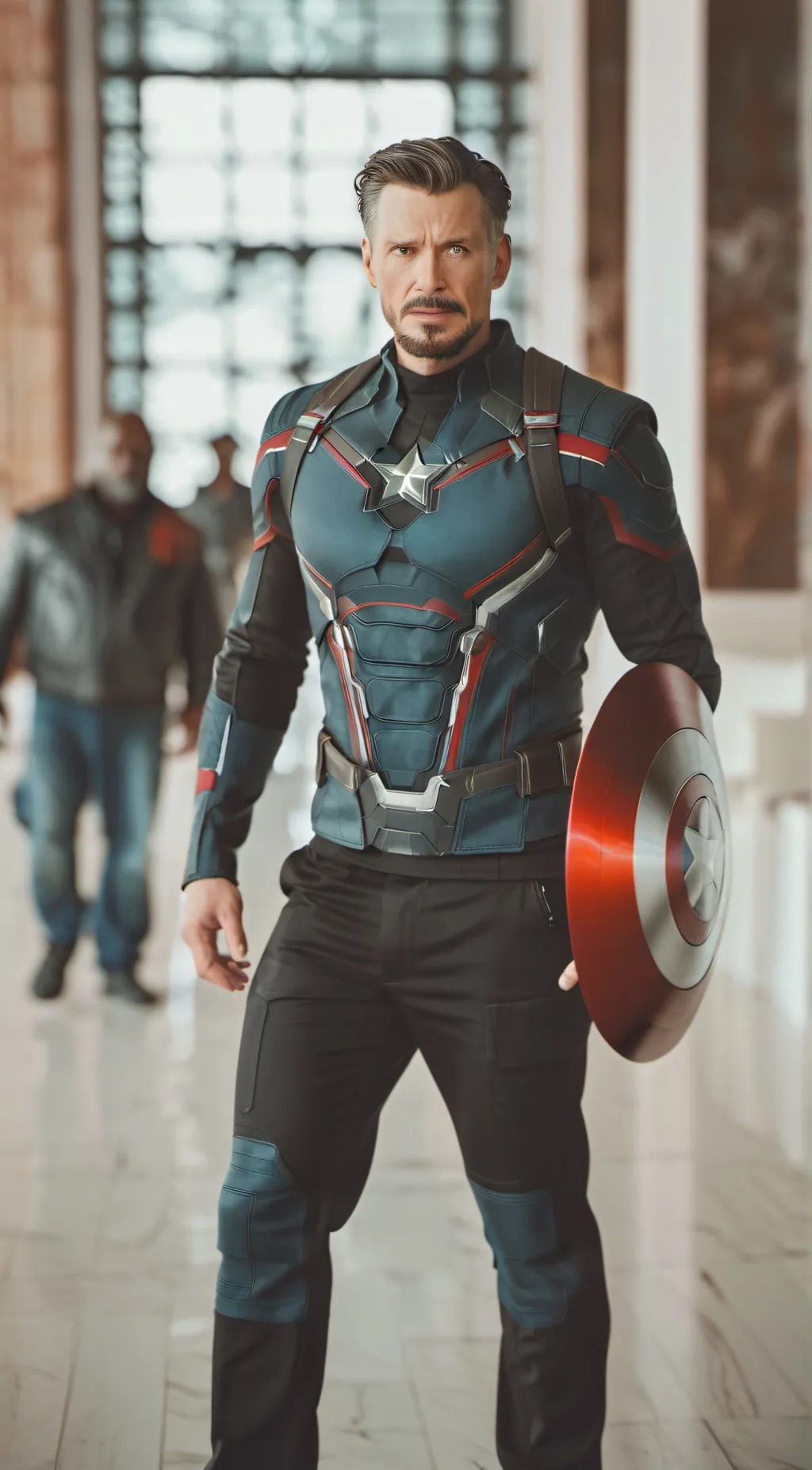 ai character: Avengers  background