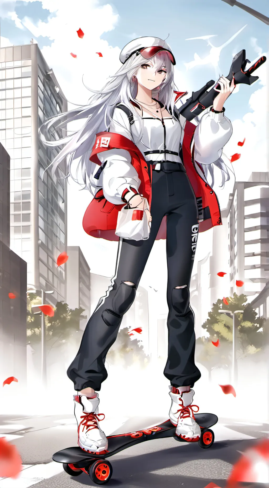 ai character: Sarah background