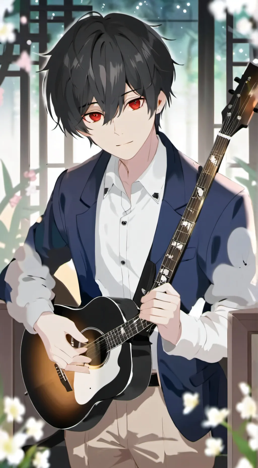 ai character: رایان background