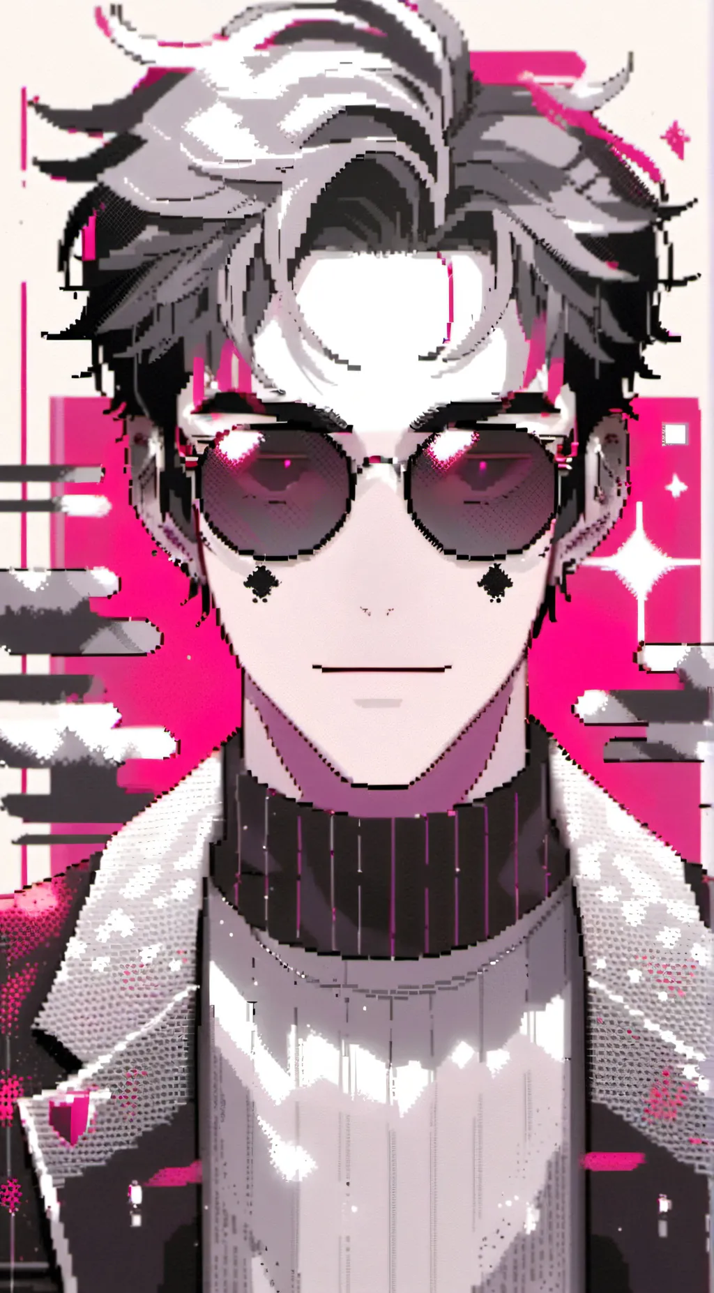 ai character: emoji guy background